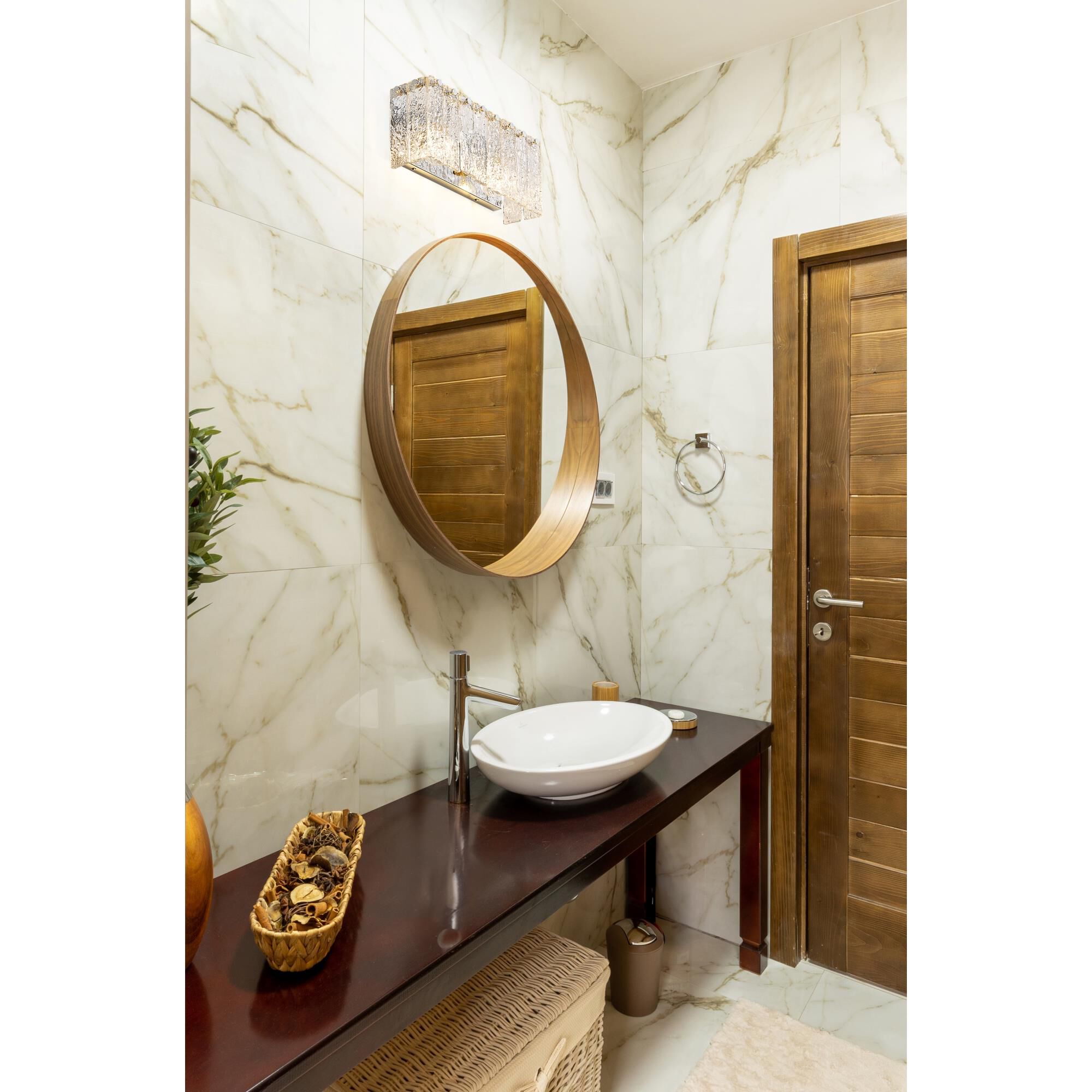 Glacier 15 Inch Bath Vanity Light by Z Lite