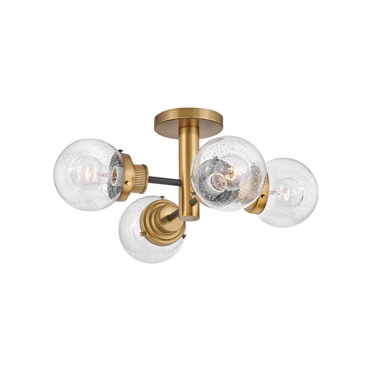 Poppy 20 Inch 4 Light Semi Flush Mount by Hinkley Lighting