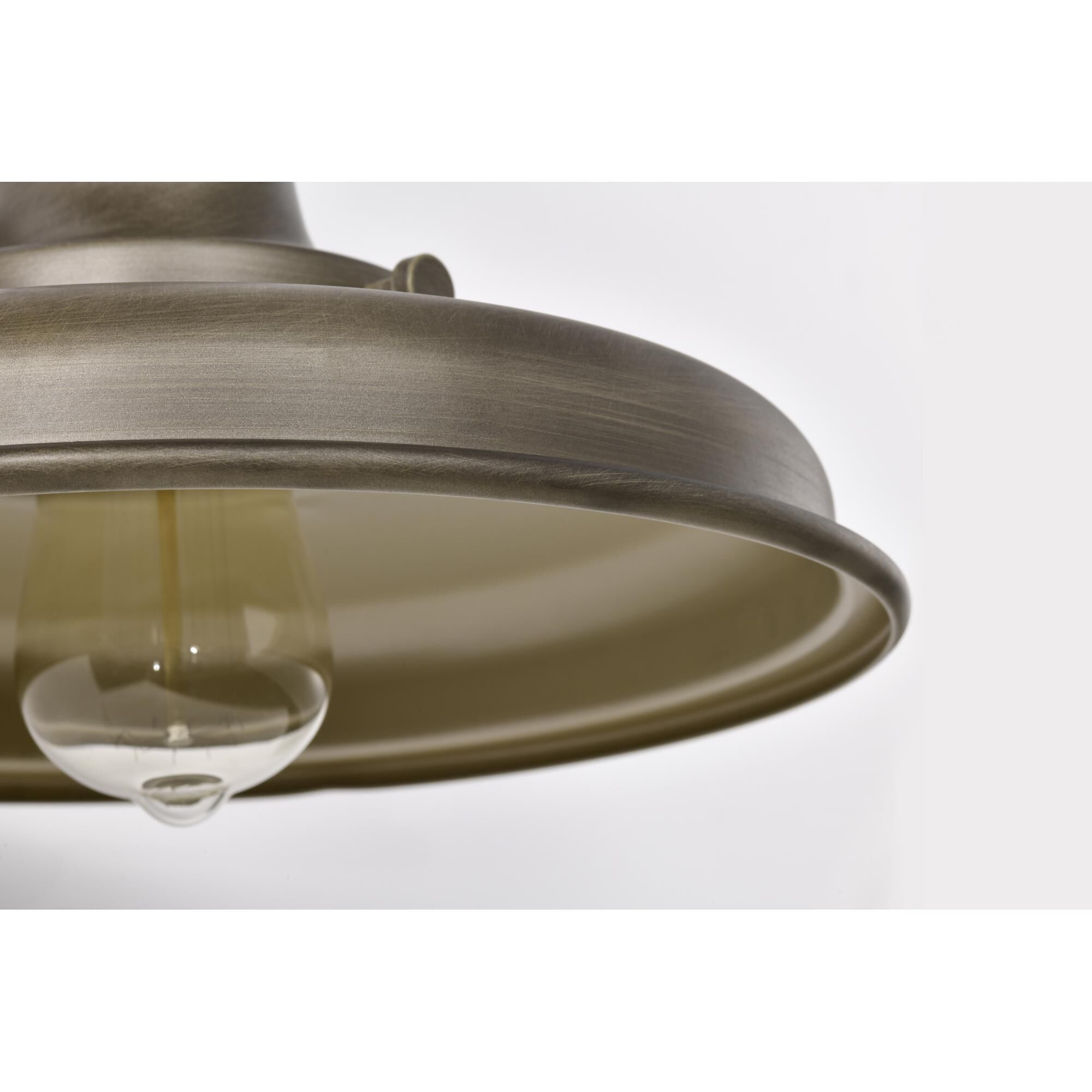 Shown in Burnished Bronze finish and Bronze shade