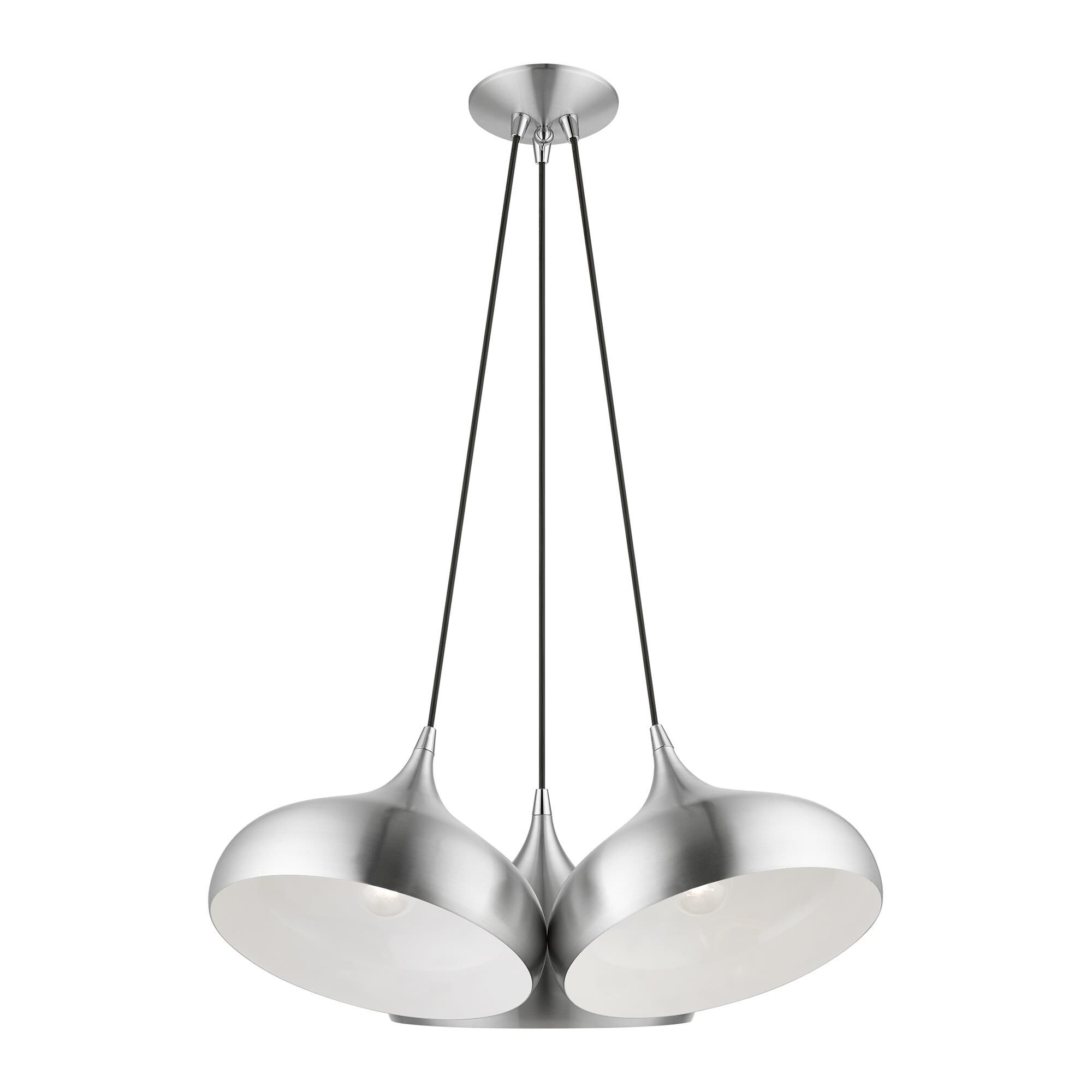 Amador 3 Light Multi Light Pendant by Livex Lighting