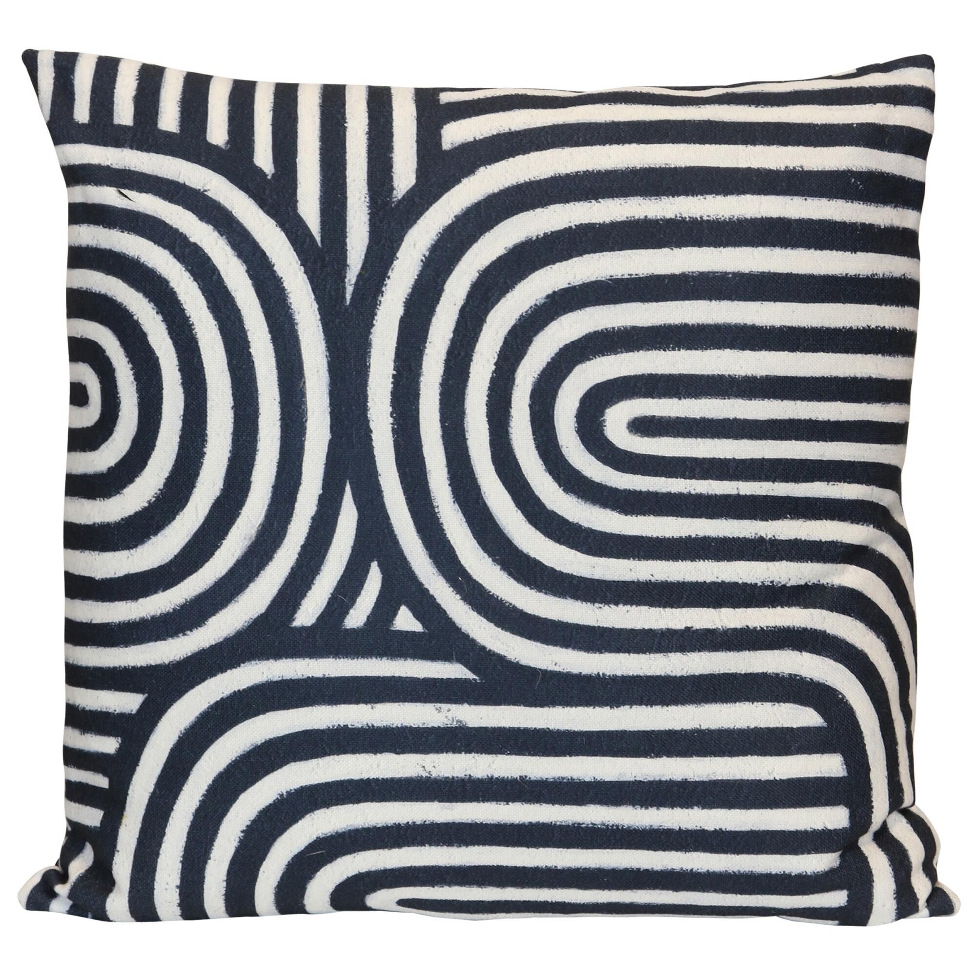 Norman Wyatt Wyatt Abstract 24 Inch Decorative Pillow by Stylecraft