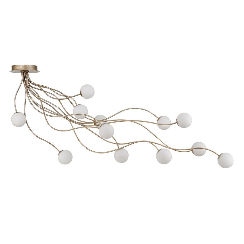 Athena 20 Inch 12 Light Semi Flush Mount by Eurofase Lighting