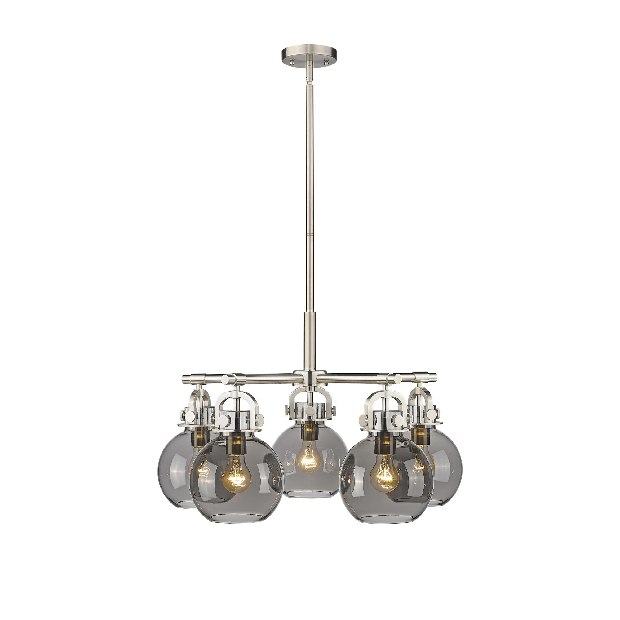 Bruno Marashlian Newton Sphere 26 Inch 5 Light Chandelier by Innovations Lighting