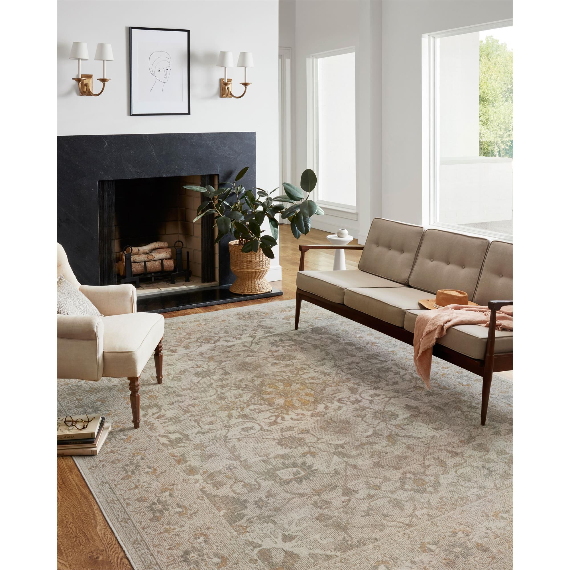Chris Loves Julia x Loloi ROSEMARIE Area Rug by Loloi Rugs