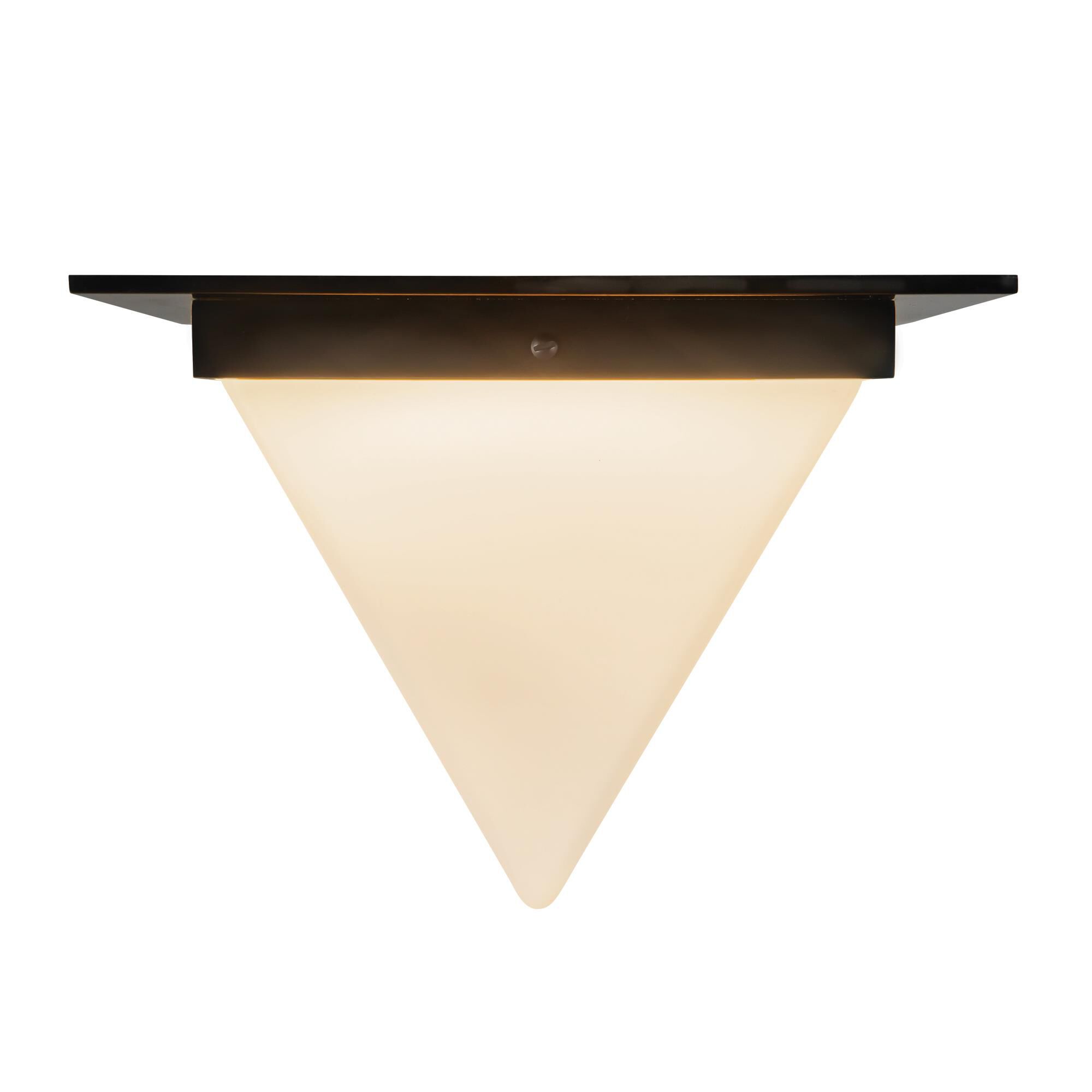 Shown in Urban Bronze finish and Matte Opal glass