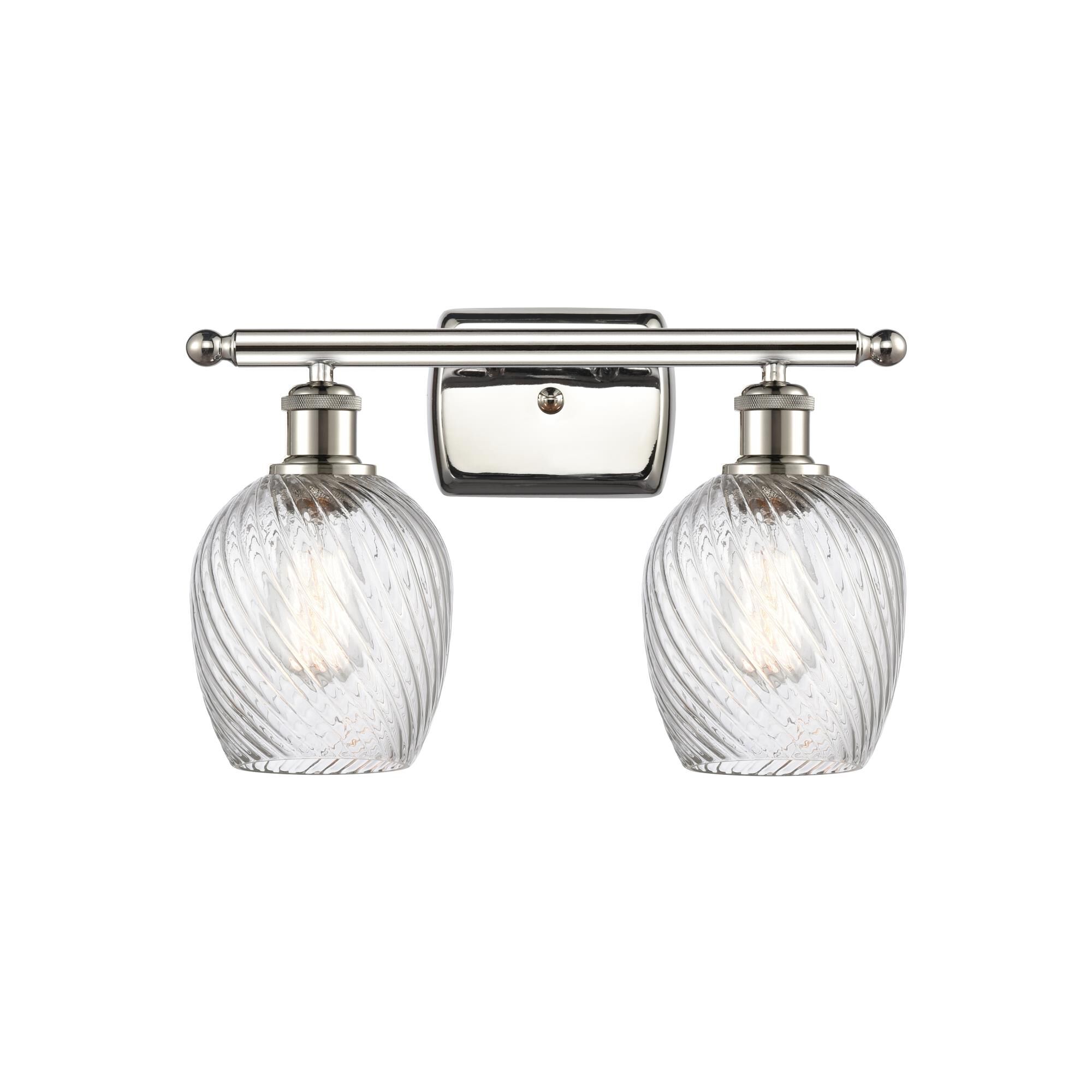Shown in Polished Nickel finish and Globe glass and Glass shade