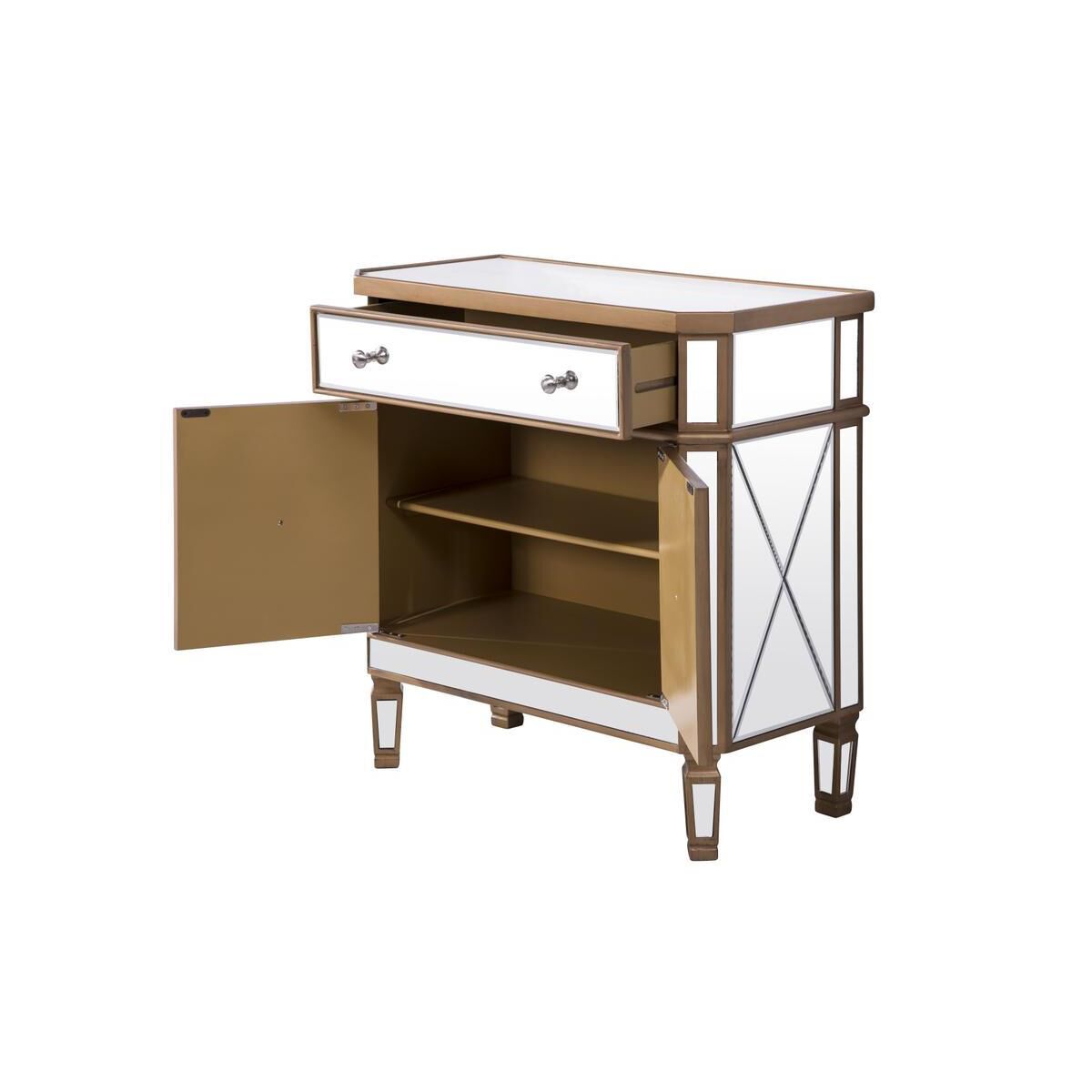 Shown in Hand Rubbed Antique Gold finish