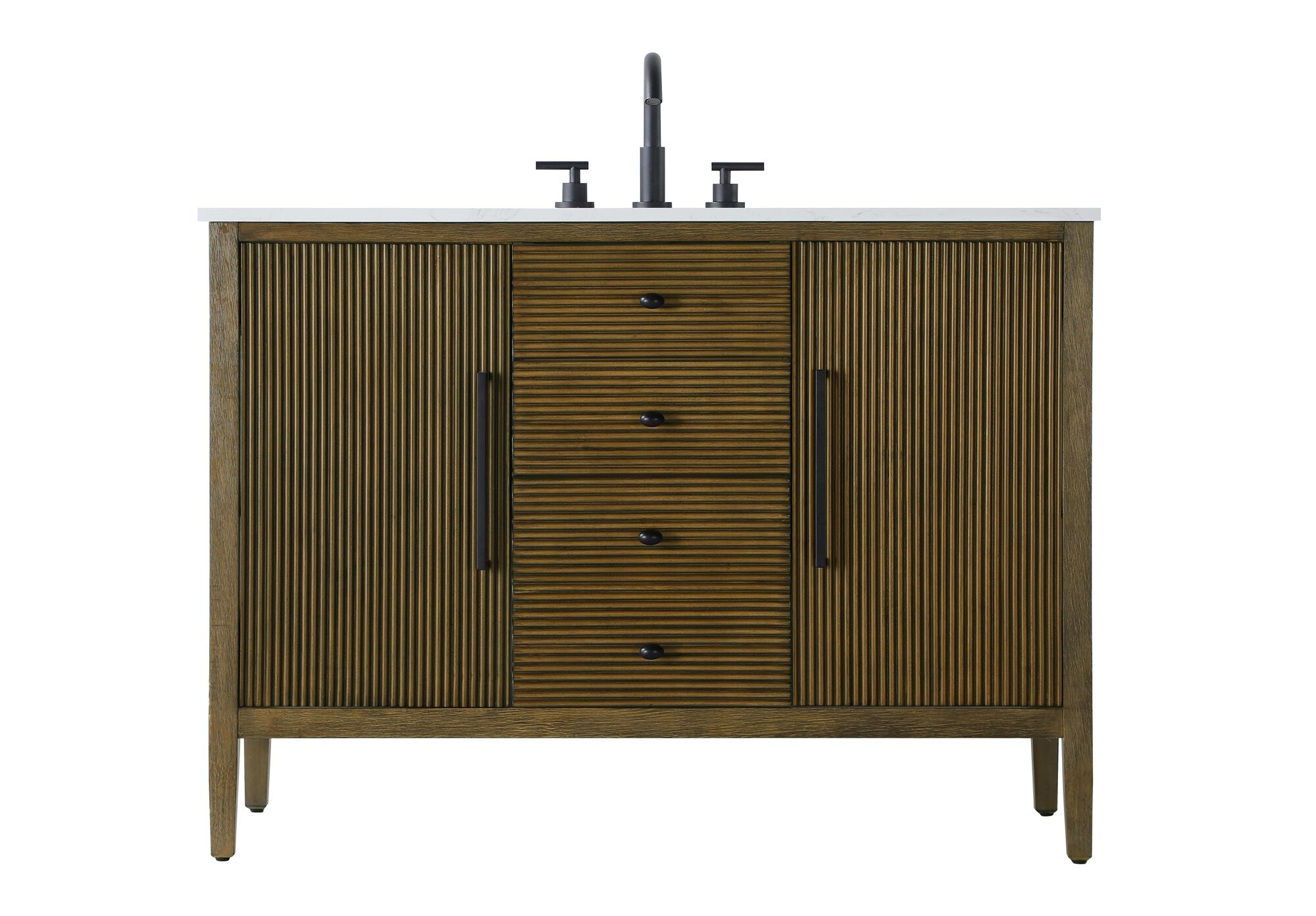 Shown in Hazel Oak finish