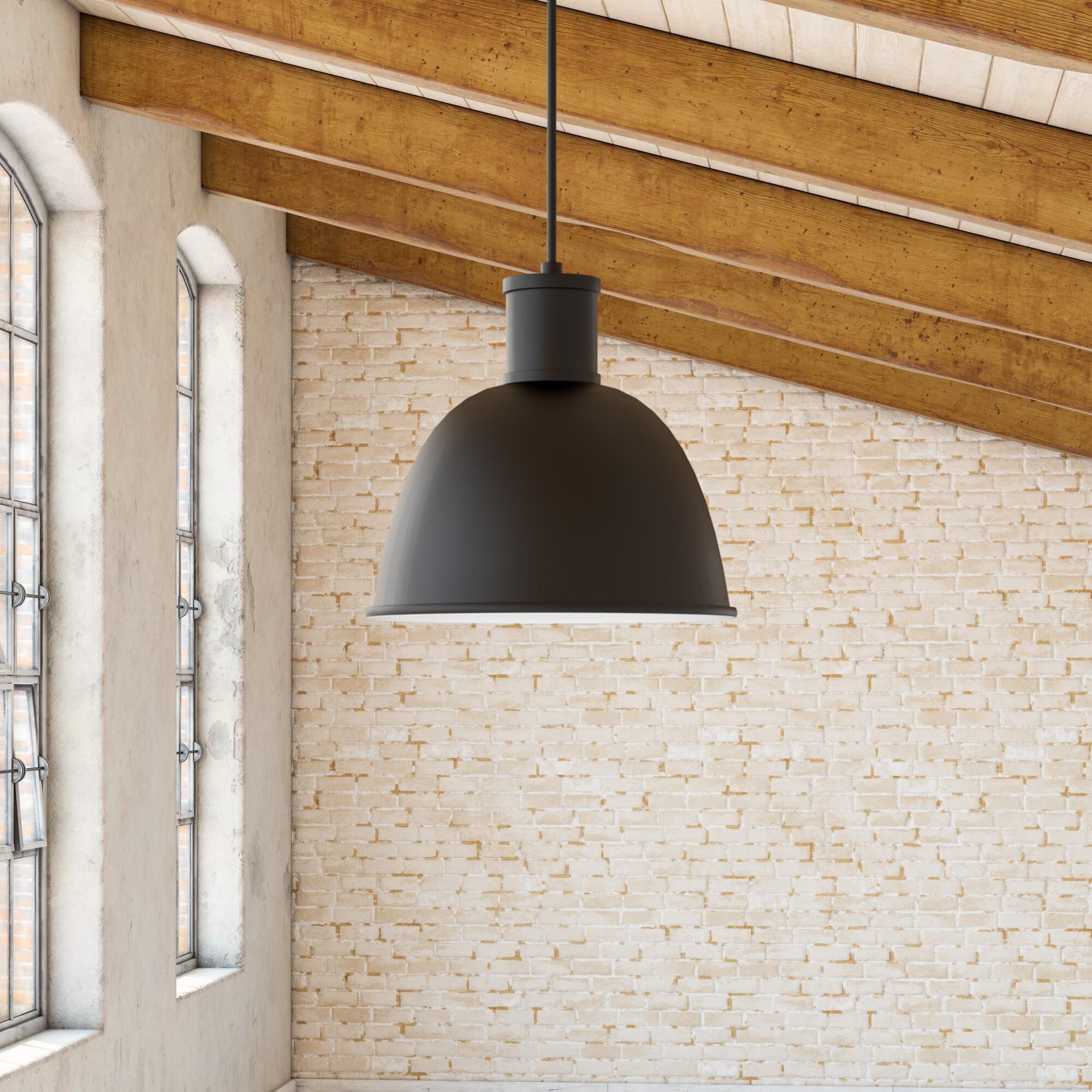 Shown in Black finish and Aluminium shade