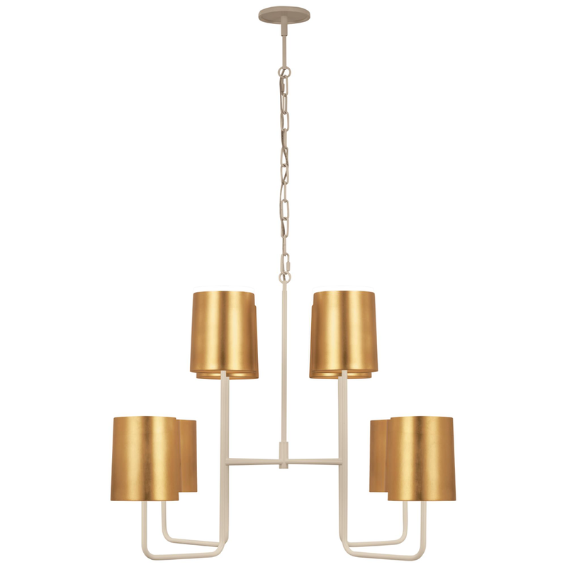 Barbara Barry Go Lightly 30 Inch 8 Light LED Chandelier by Visual Comfort Signature Collection