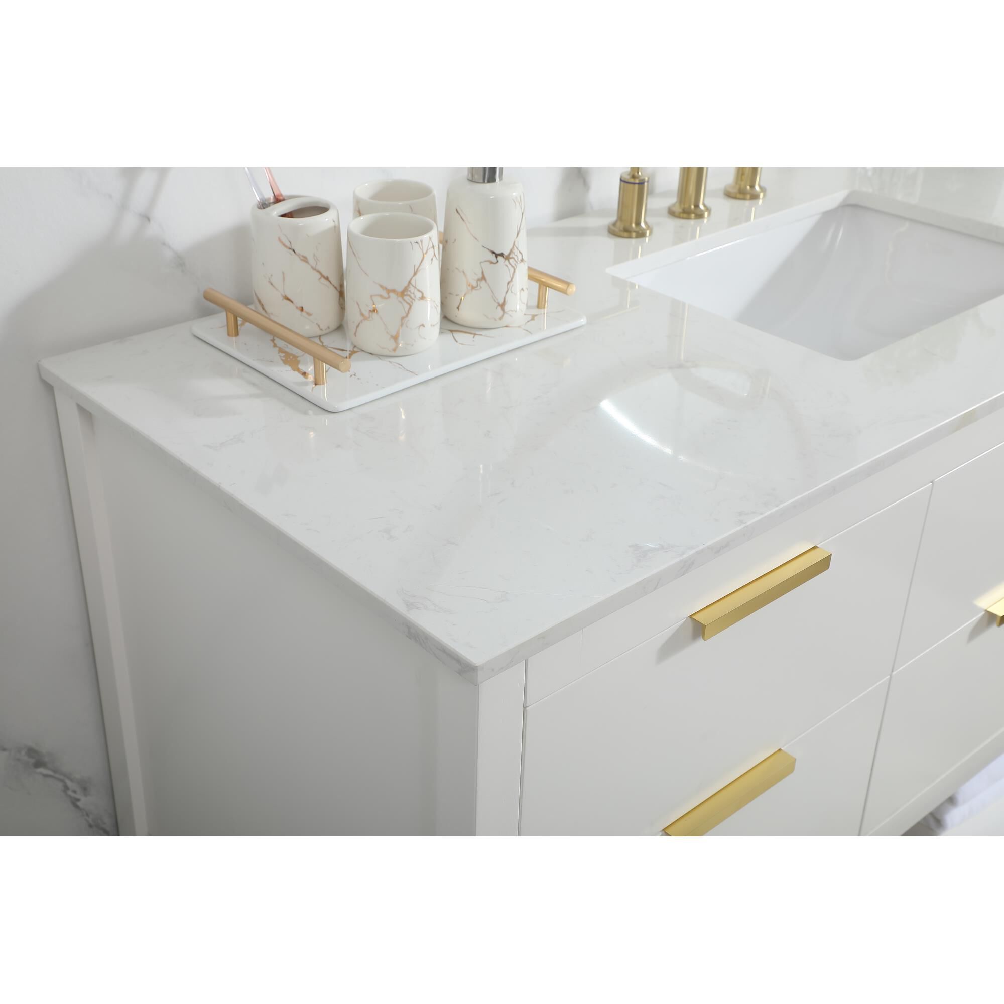 Larkin 60 Inch Bath Vanity by Elegant Decor