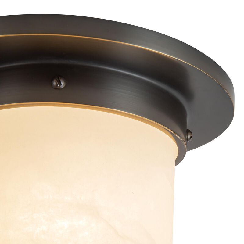 Jason Koharik Mineral 8 Inch Flush Mount by Alora Lighting