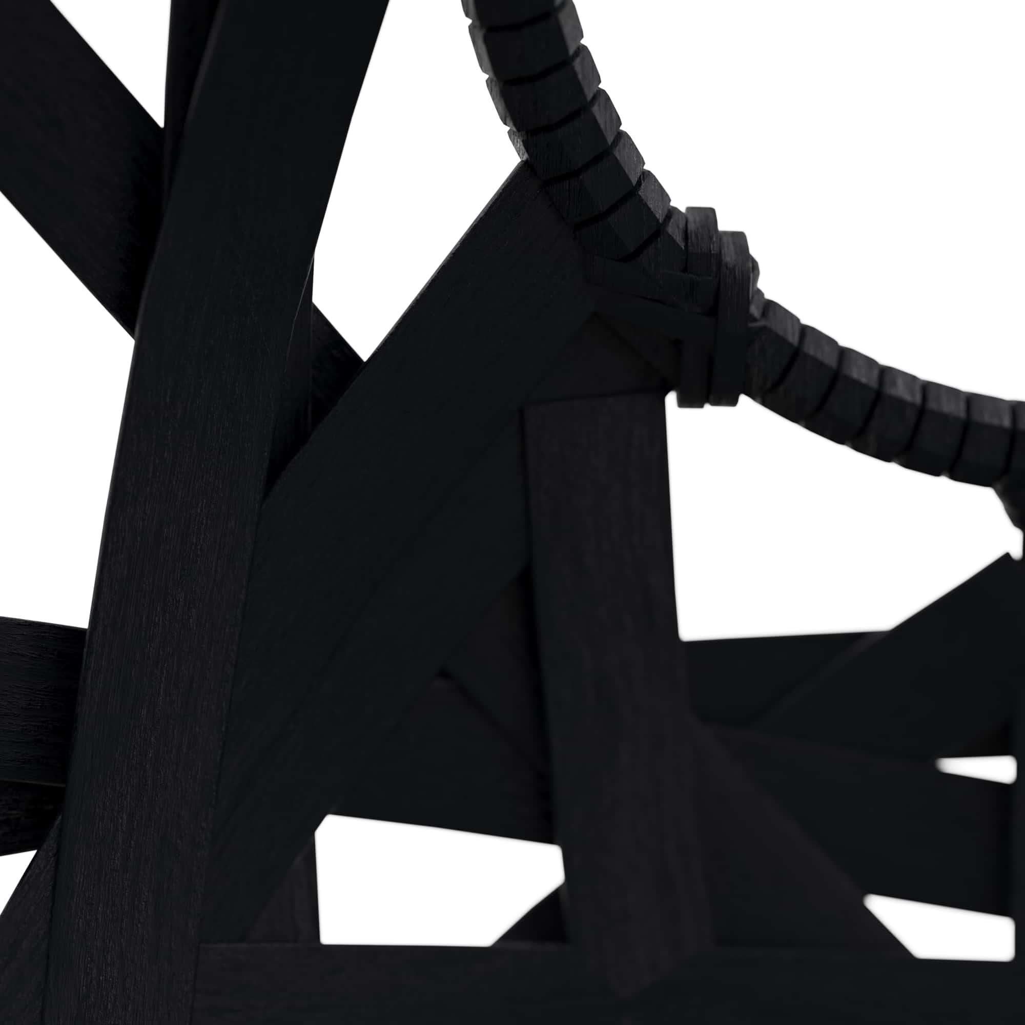 Shown in Black finish