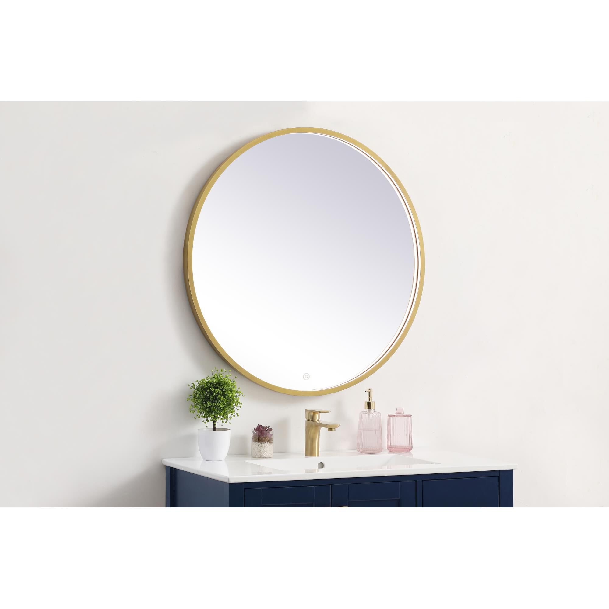 Pier LED Lighted Mirror by Elegant Decor