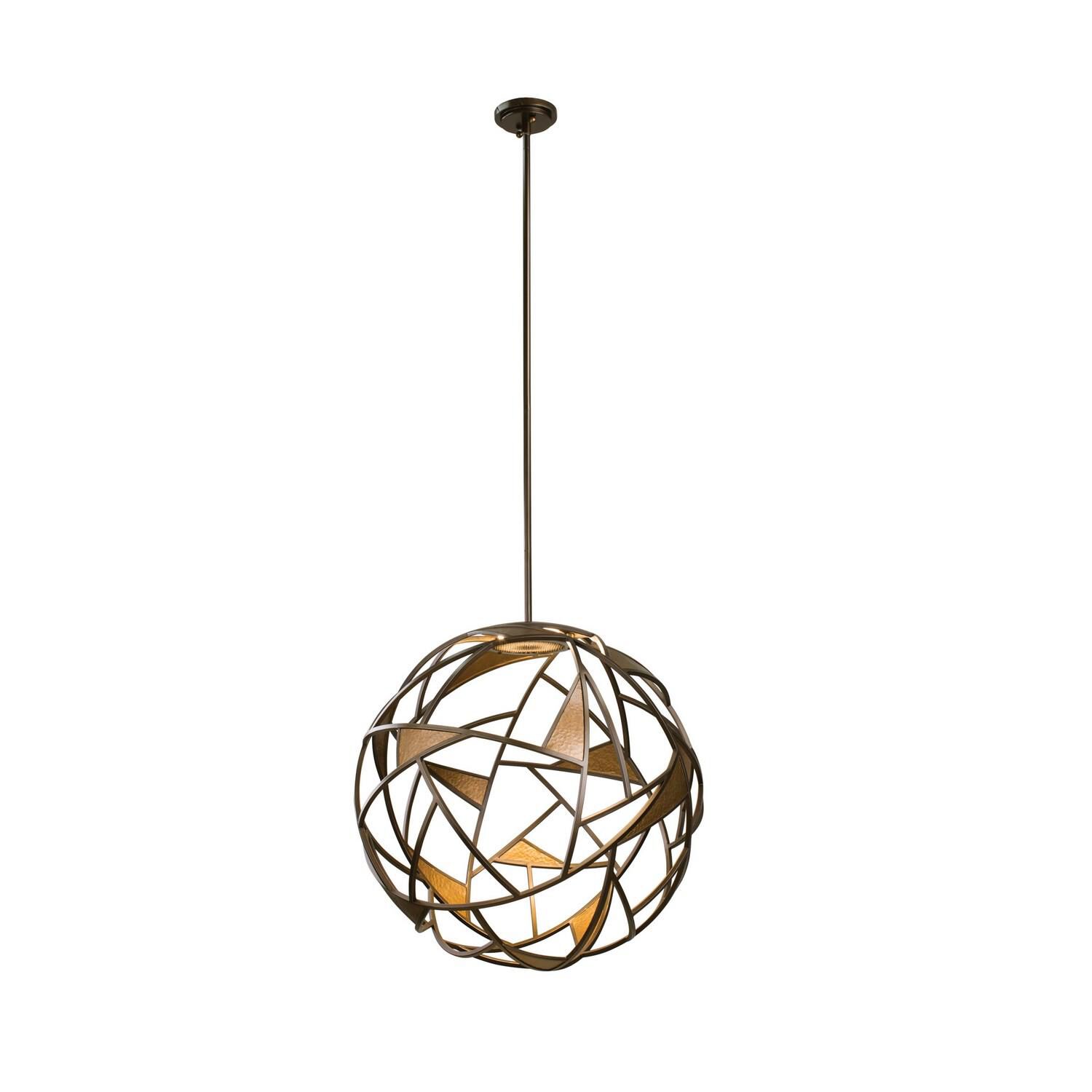 Neptune 28 Inch LED Large Pendant by Kalco Lighting