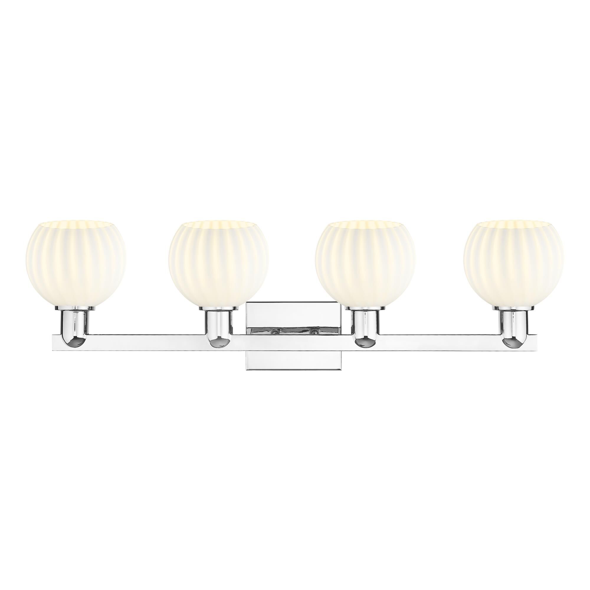 Bruno Marashlian White Venetian 33 Inch Bath Vanity Light by Innovations Lighting