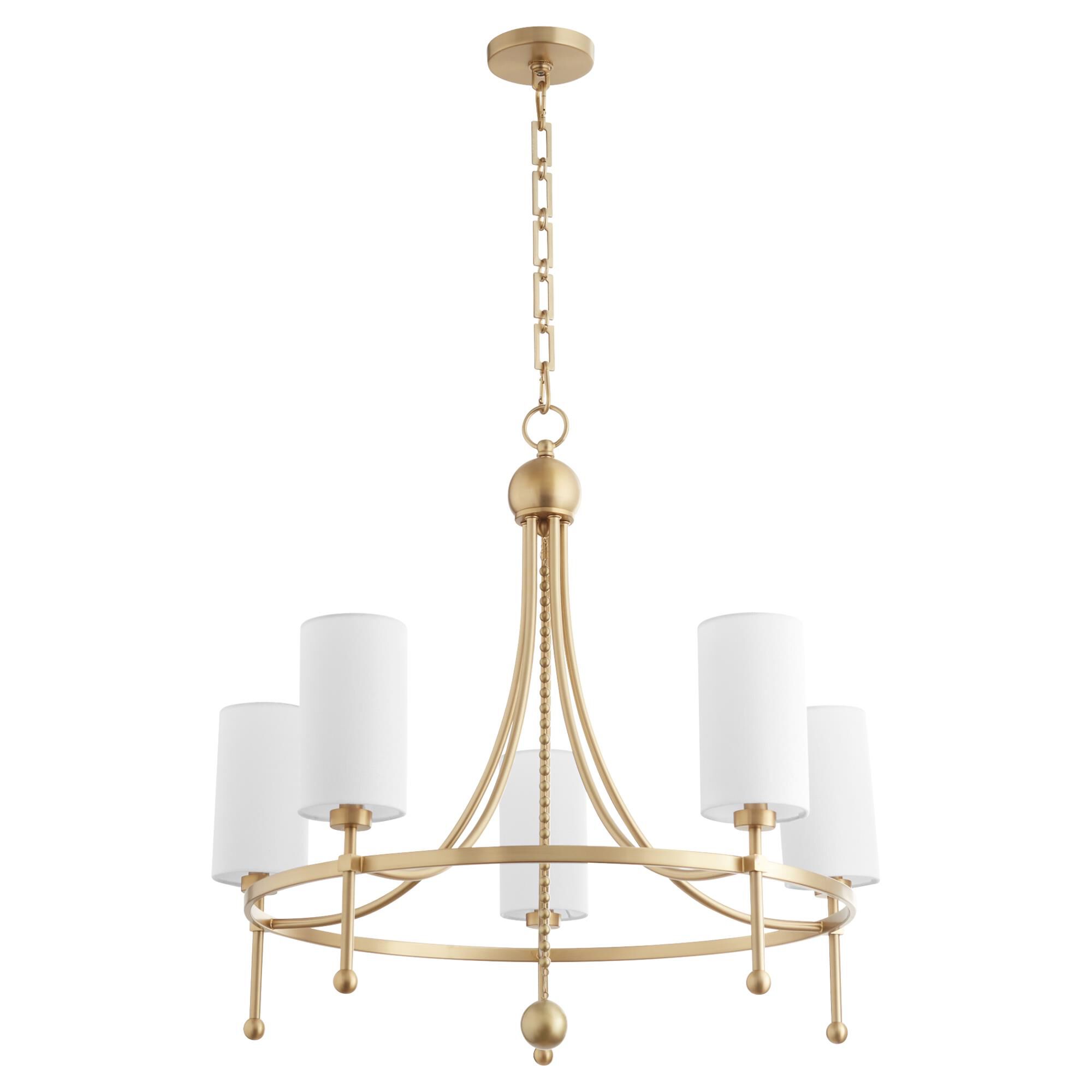 Lee Boulevard 28 Inch Chandelier by Quorum International