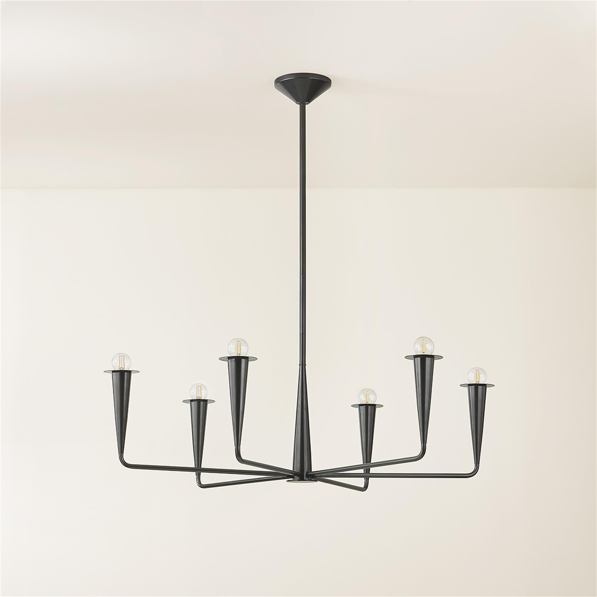 The Lifestyled Co Danna Large Chandelier,