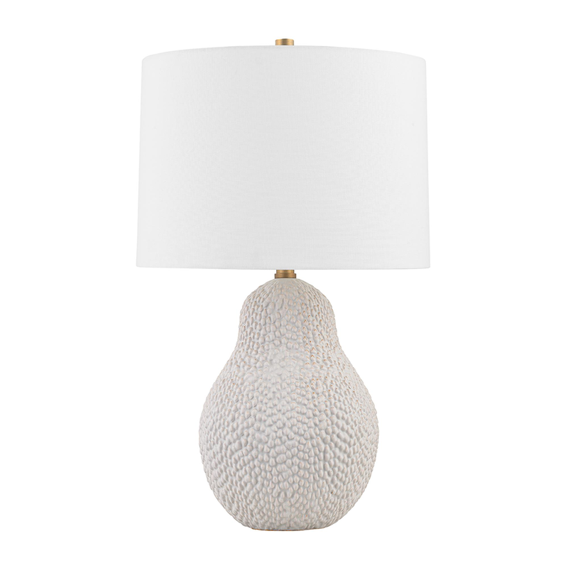 Crater 25.5 Inch Table Lamp by Troy Lighting