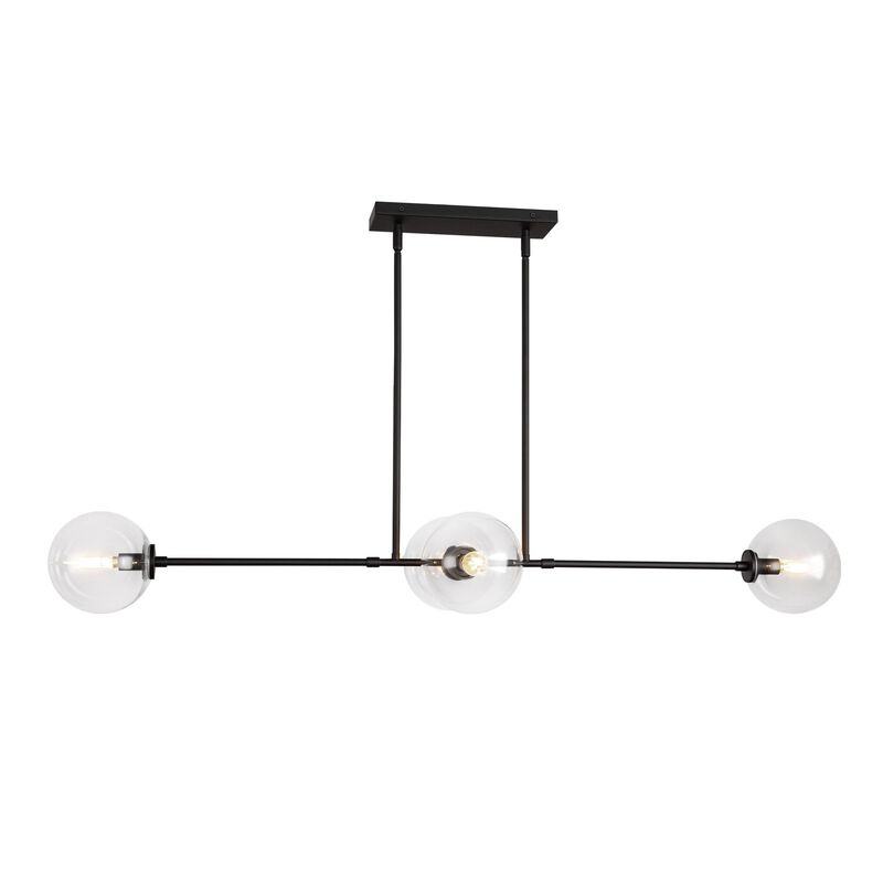 Cassia 48 Inch Linear Chandelier by Alora Mood