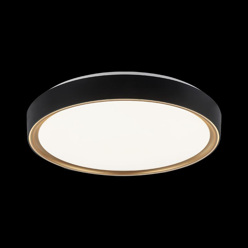 Shown in Black and Gold finish and White Acrylic glass