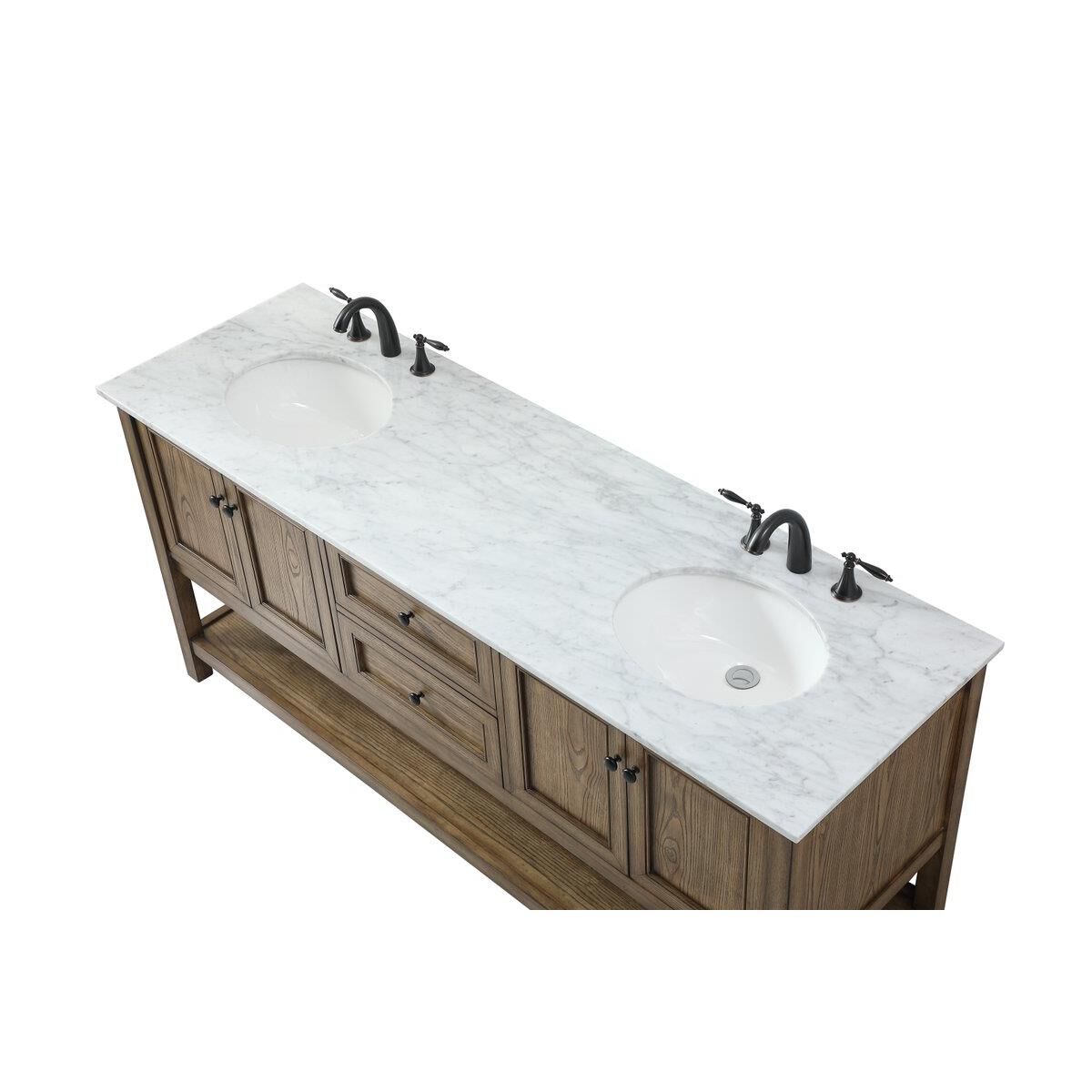 Shown in Driftwood finish