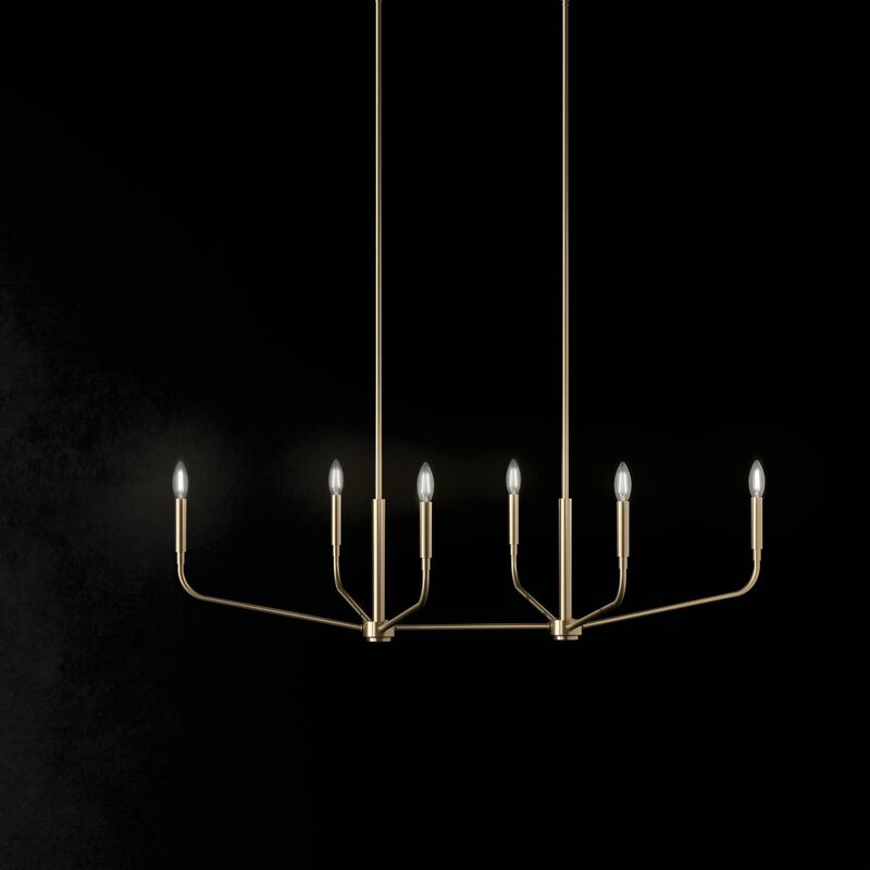 Madden Medium Linear Chandelier by Kichler