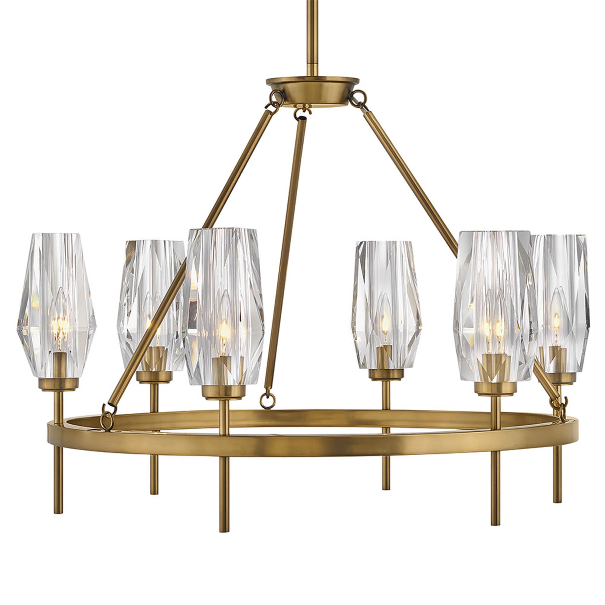 Ana 30 Inch Chandelier,