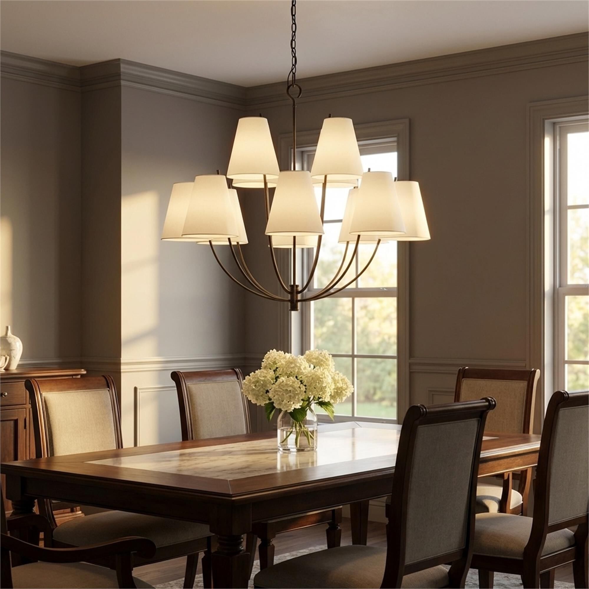 Chapman & Myers Marina Large Chandelier,