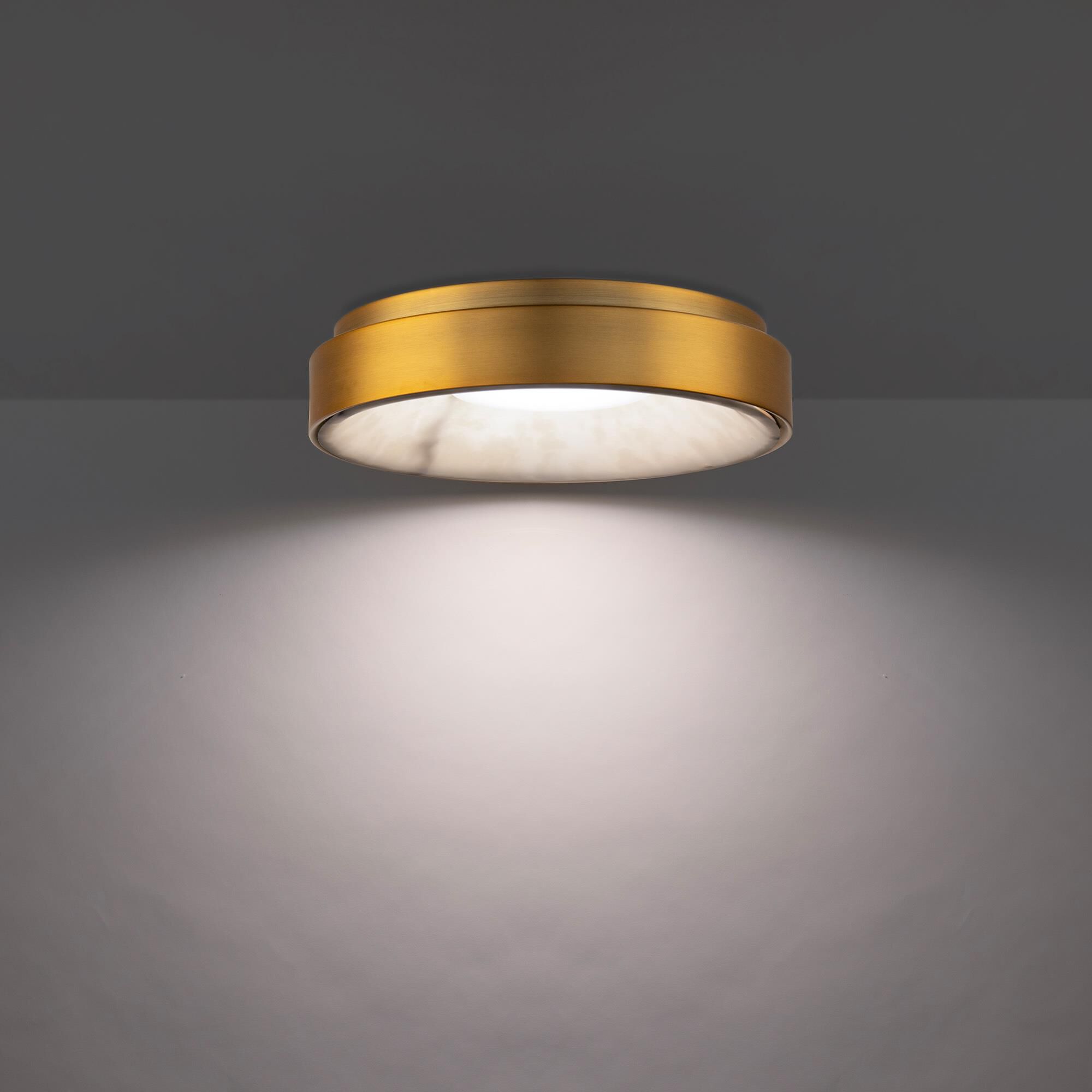 Crackle 14 Inch 1 Light Flush Mount by dweLED