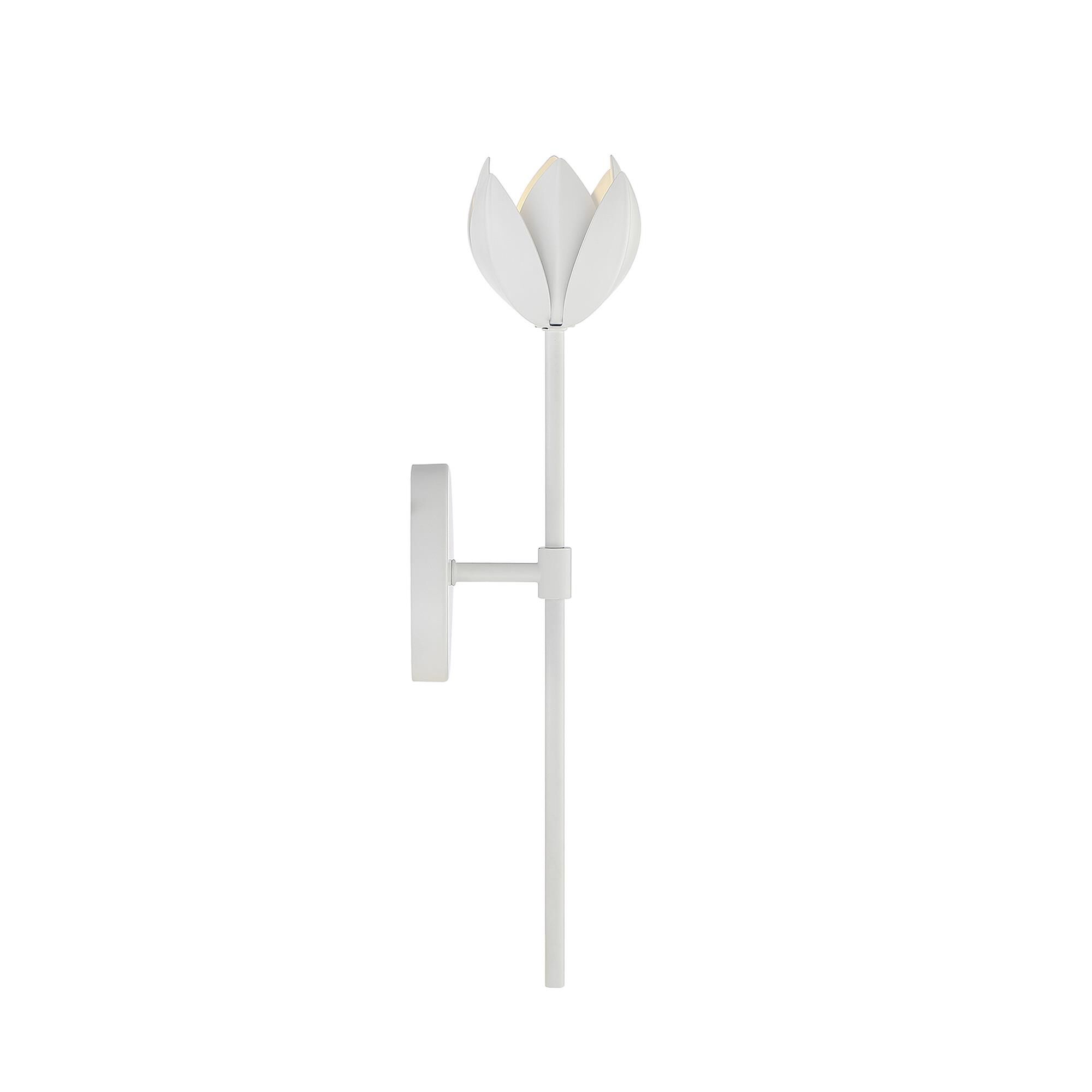 Shown in White finish