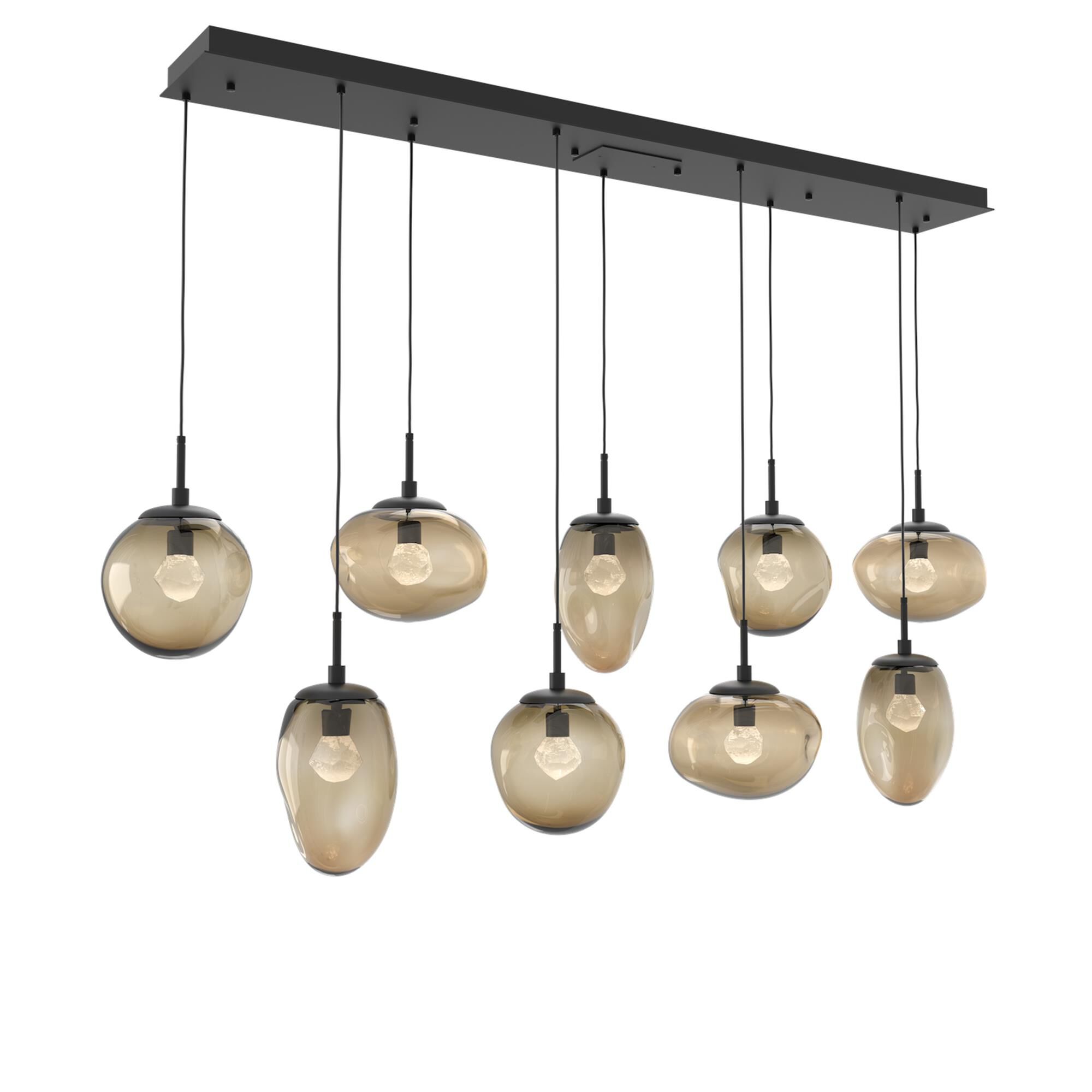 Shown in Matte Black finish and Zircon Inner Bronze Outer glass