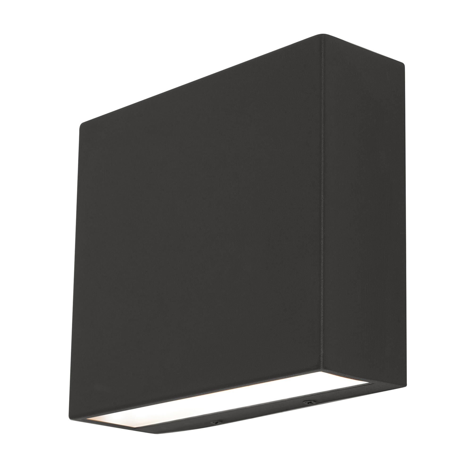 Shown in Black finish and White shade