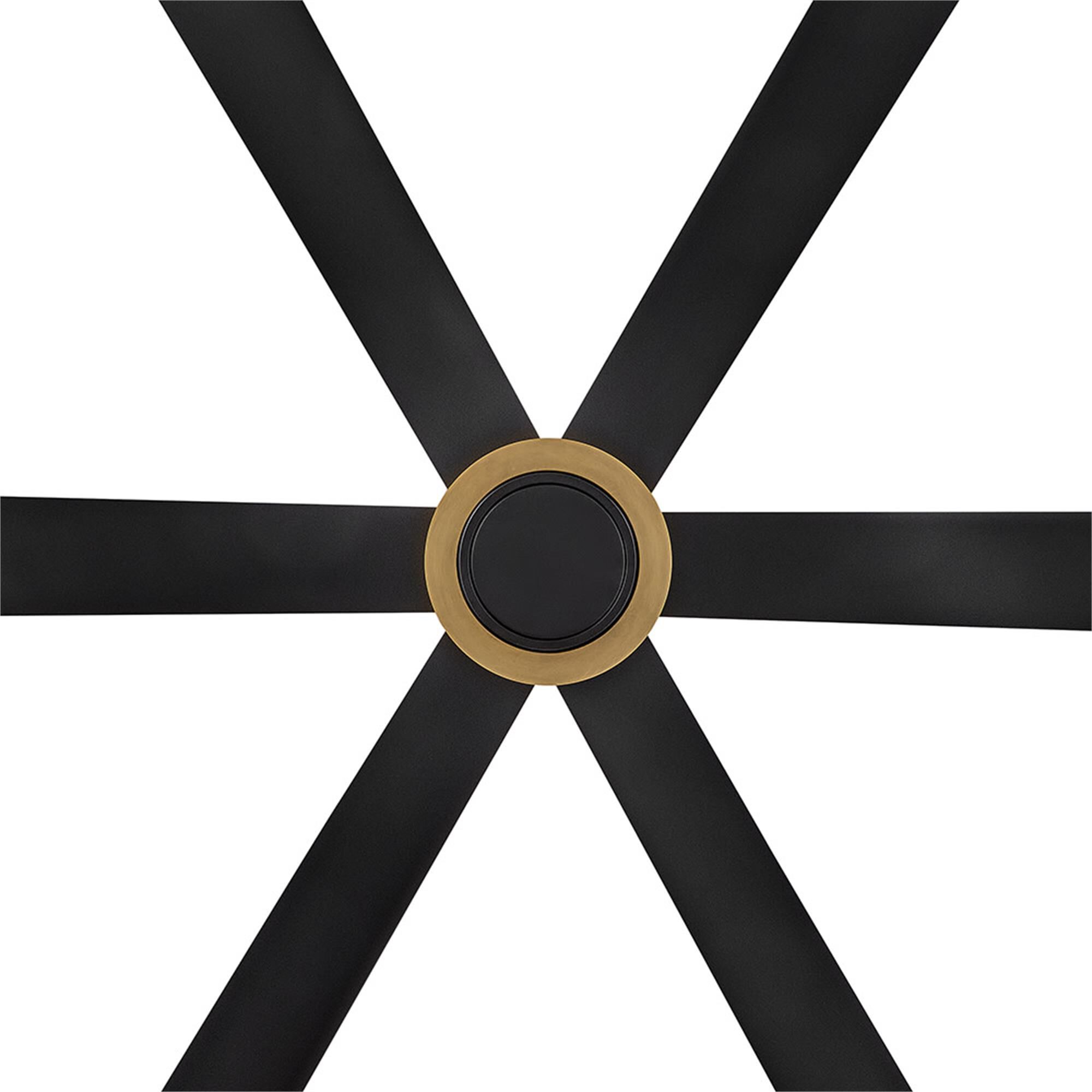 Andros 64 Inch Ceiling Fan with Light Kit,