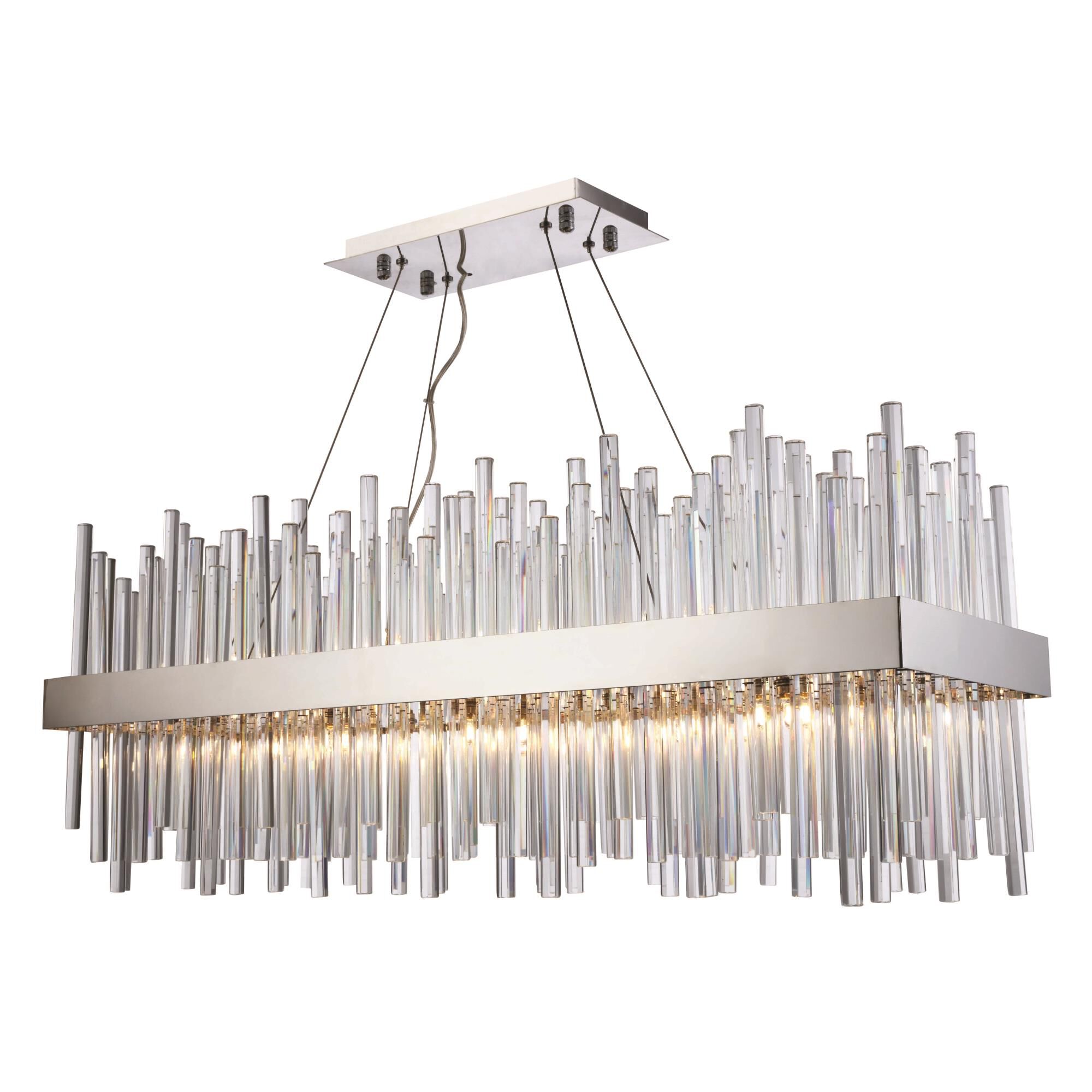 Dallas Linear Suspension Light by Elegant Lighting