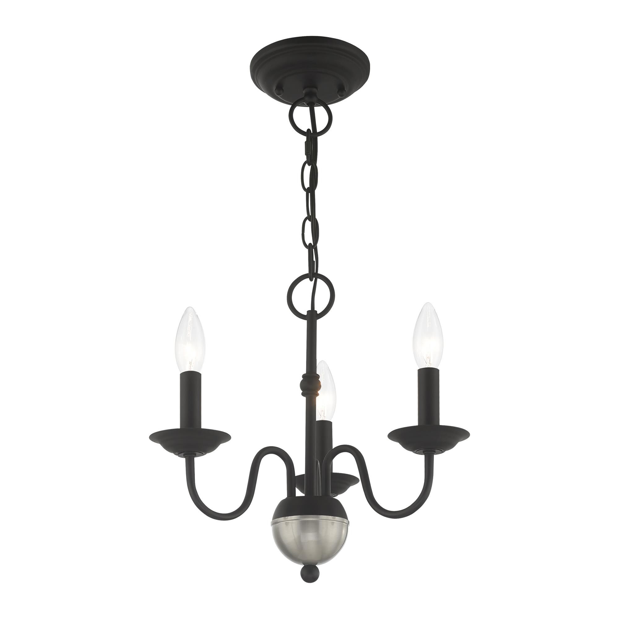 Windsor 3 Light Mini Chandelier by Livex Lighting