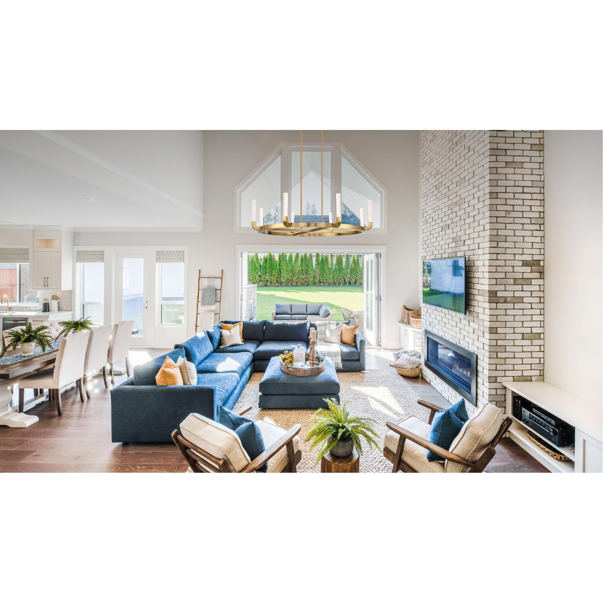 Del Mar 8 Light 48 Inch Chandelier by Savoy House