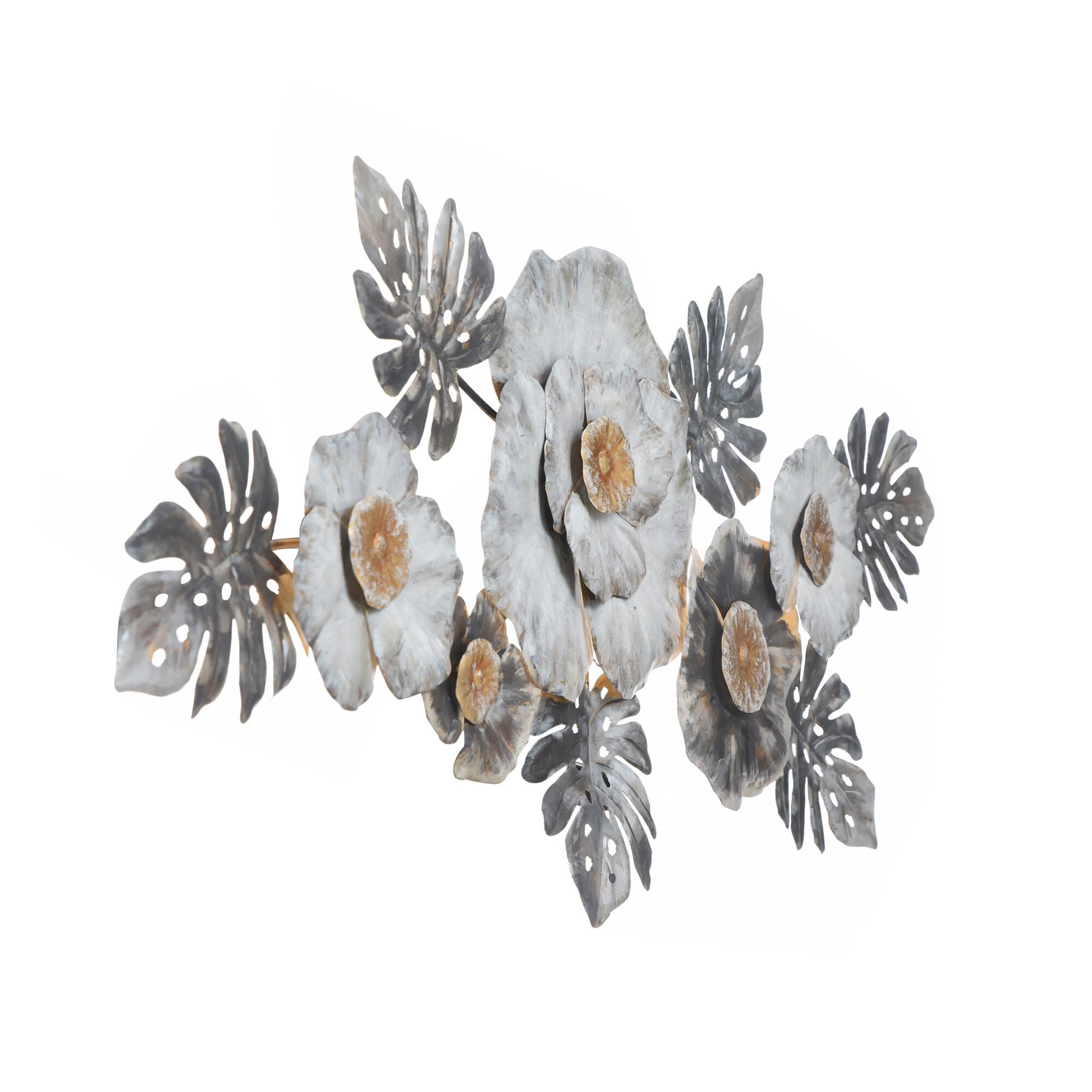 Floral Brooch 47 Inch Alternative Wall Art by Stylecraft