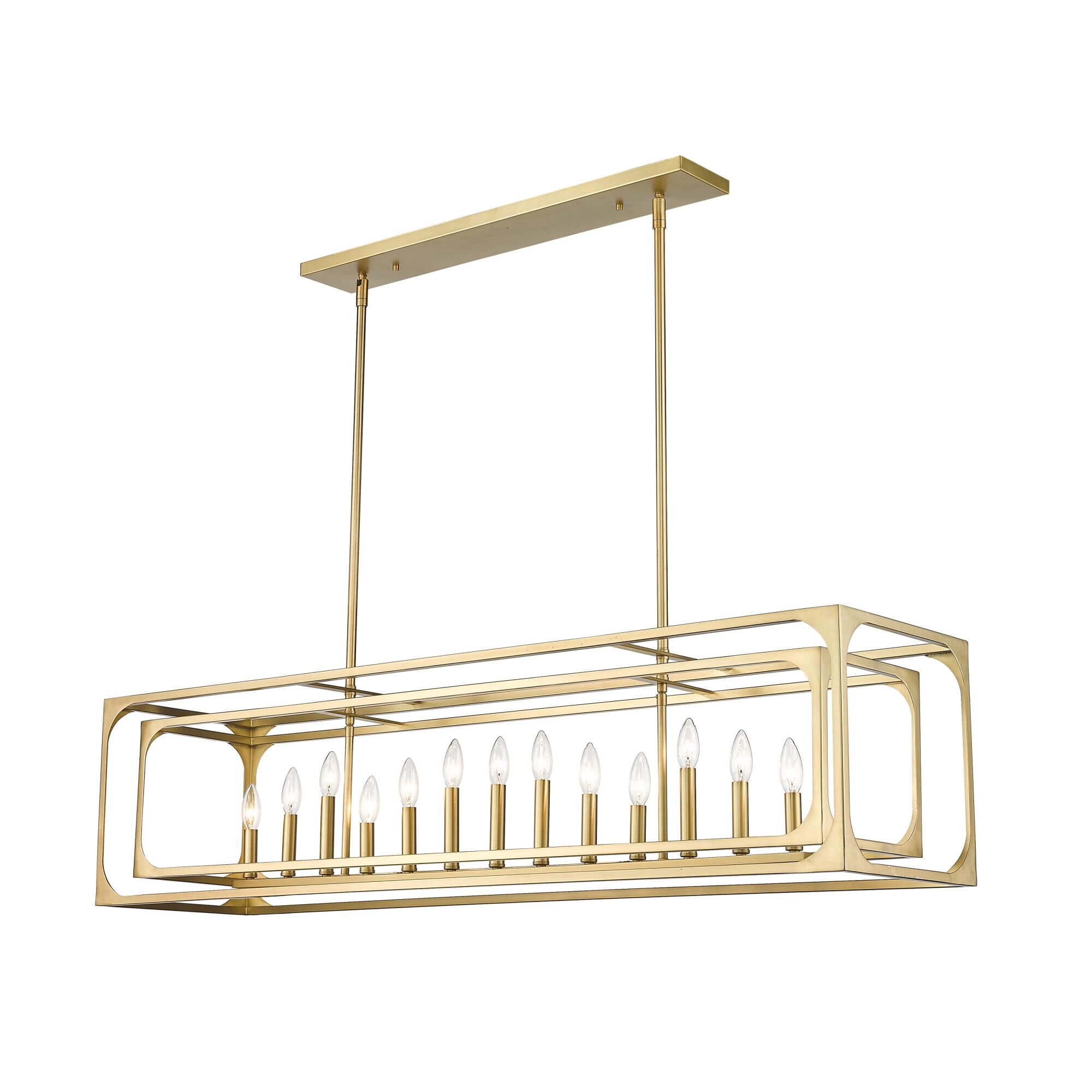 Easton 54 Inch 13 Light Linear Suspension Light by Z-Lite