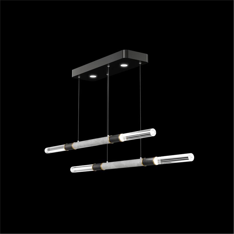 Antonia 71 Inch Linear Chandelier by Fine Art Handcrafted Lighting