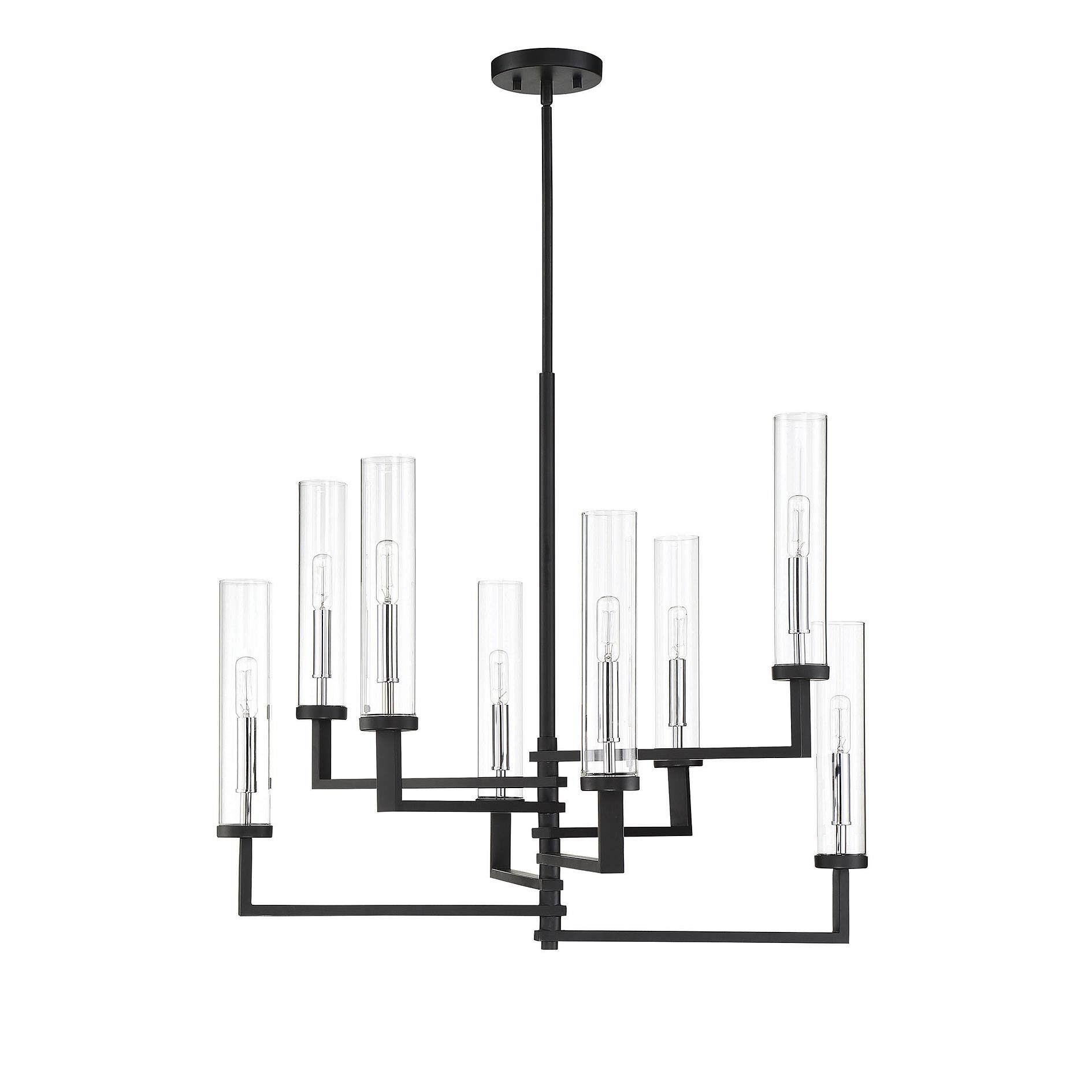 Folsom 28 Inch 8 Light Chandelier by Savoy House