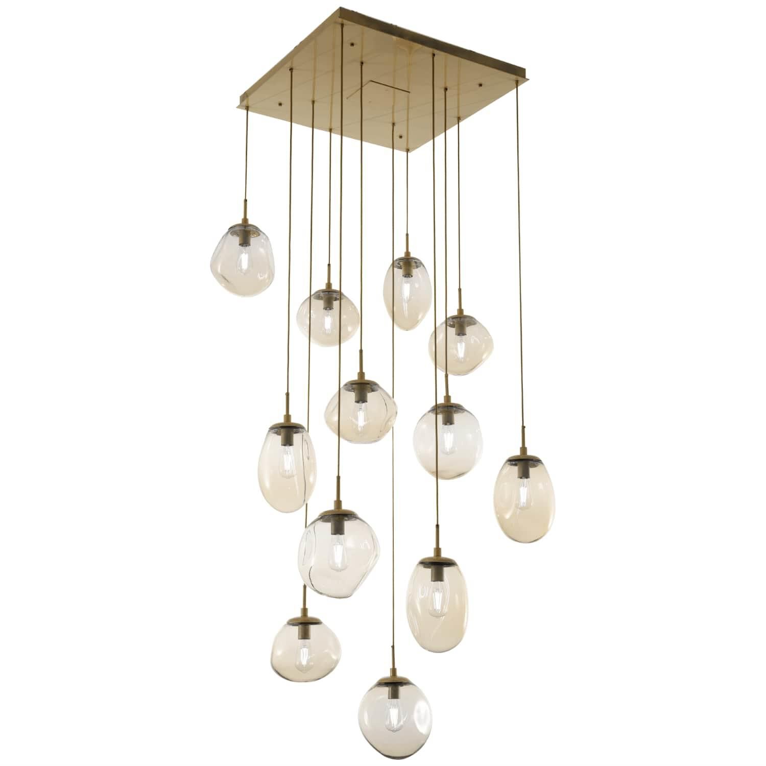 Levi Wilson Nebula 38 Inch 12 Light Multi Light Pendant by Hammerton Studio