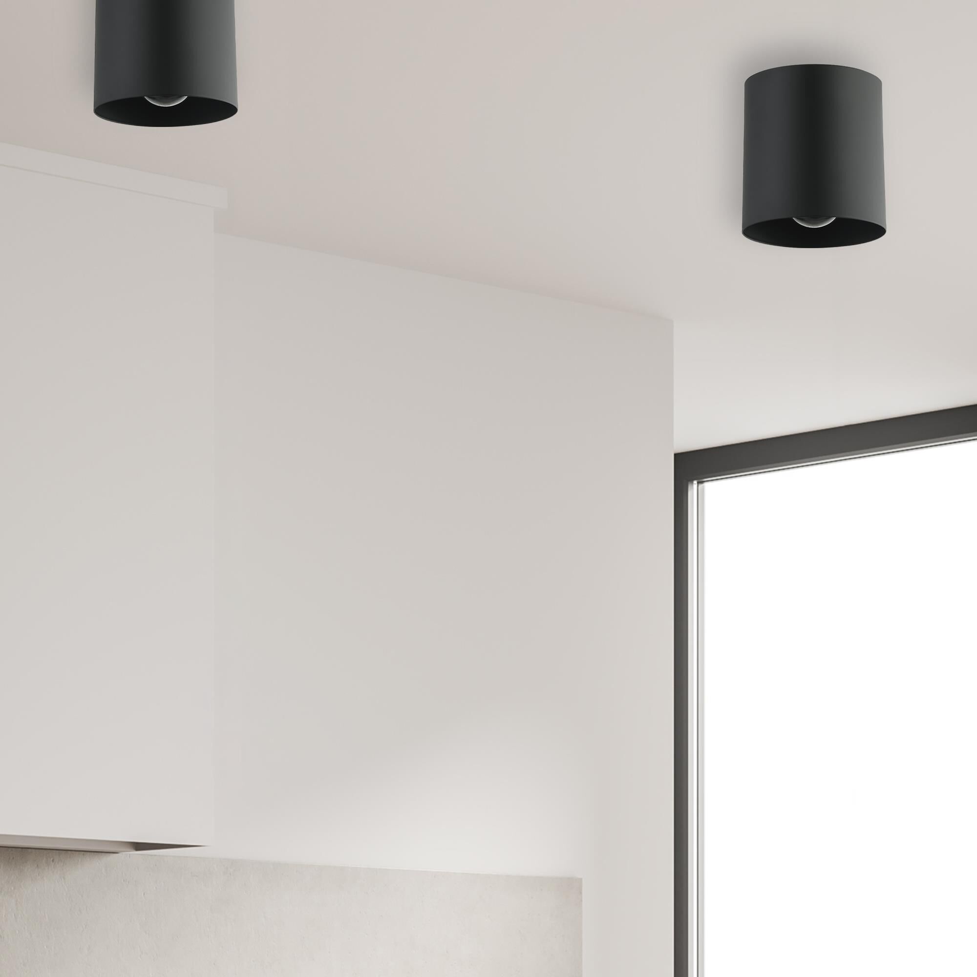 Theron 4 Inch 1 Light LED Flush Mount by Dainolite