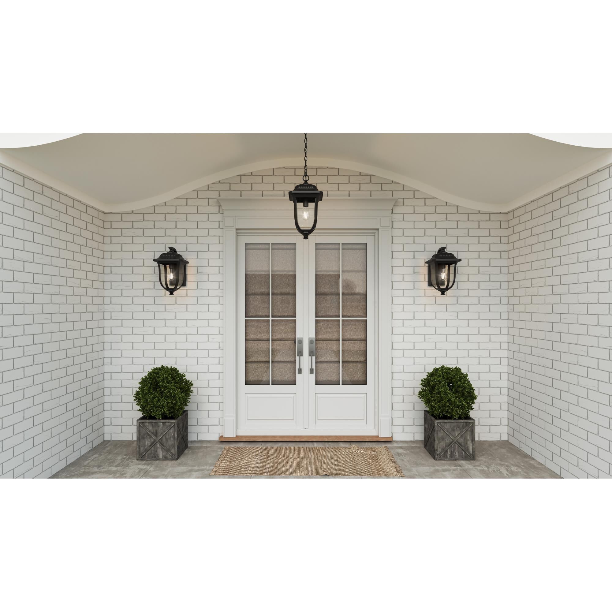 Quoizel Mulberry 16 Inch Tall Outdoor Wall Light