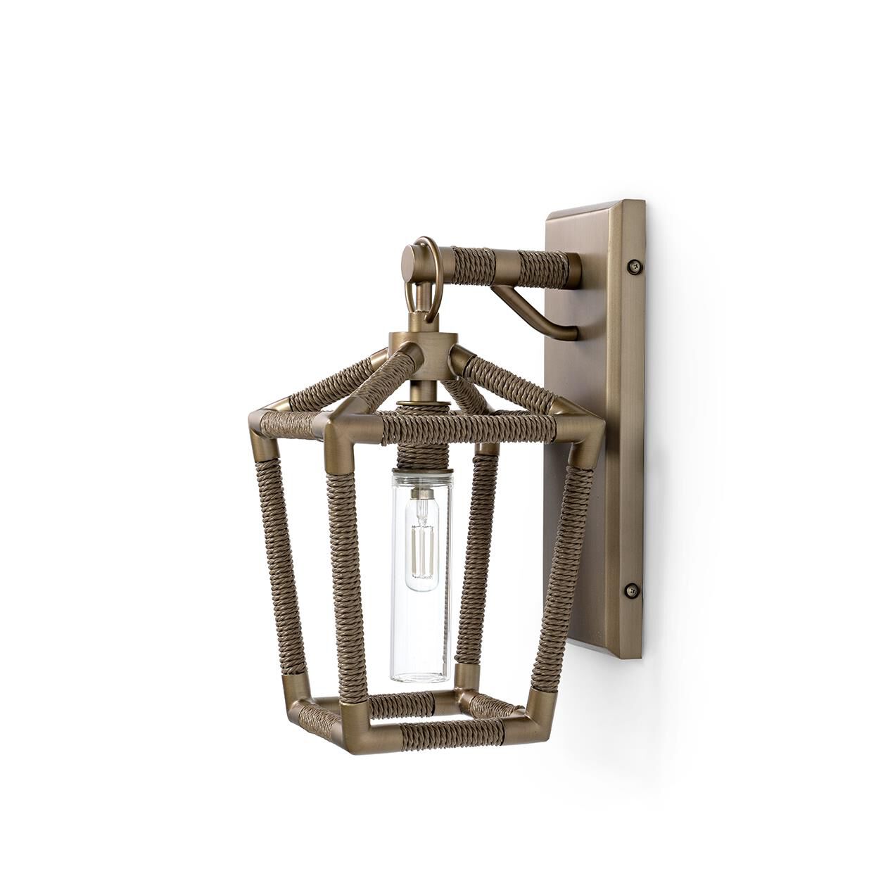 Hollister 15 Inch Outdoor Wall Light by Palecek