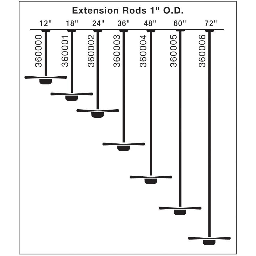 Accessory 24 Inch Fan Downrod by Kichler Lighting
