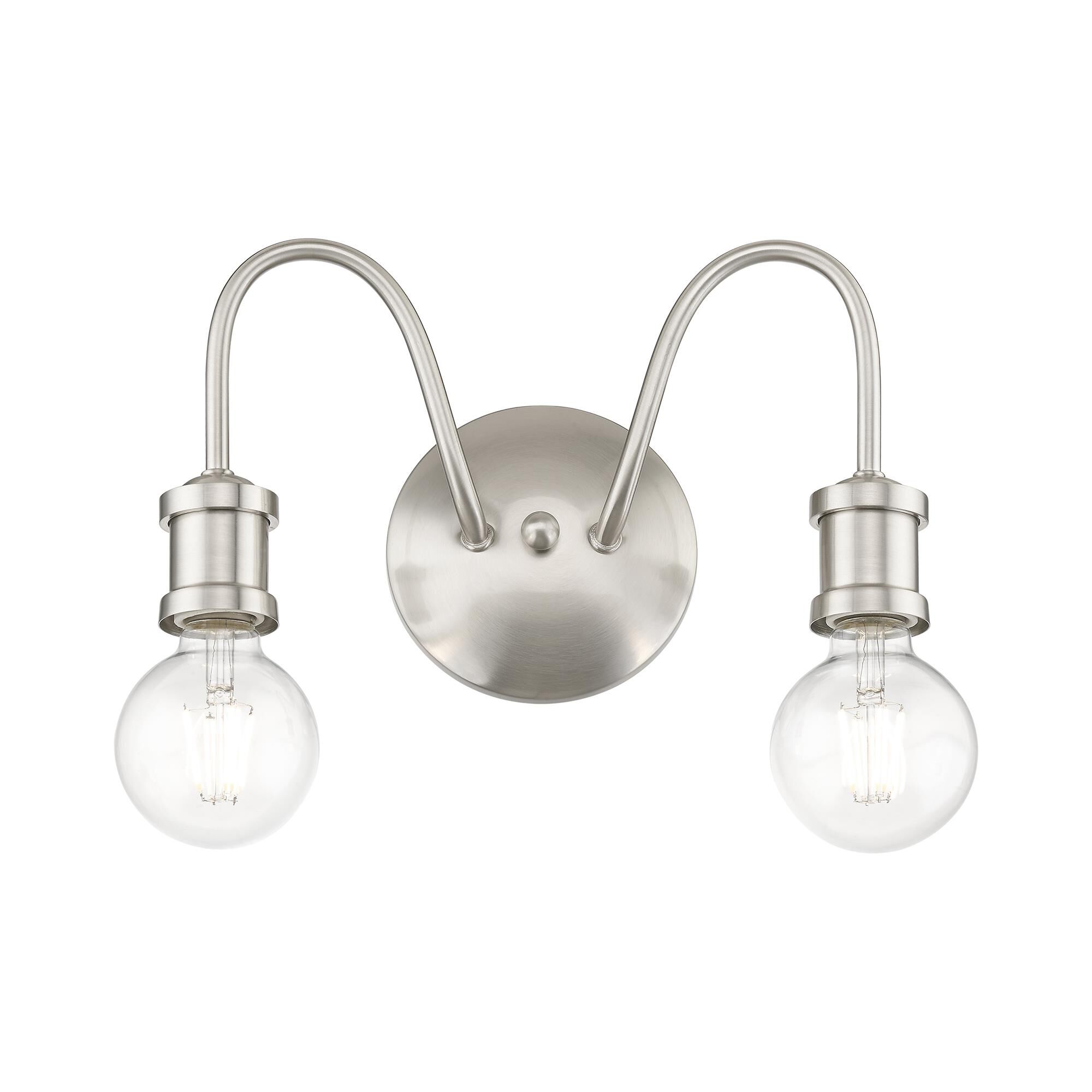 Shown in Brushed Nickel finish
