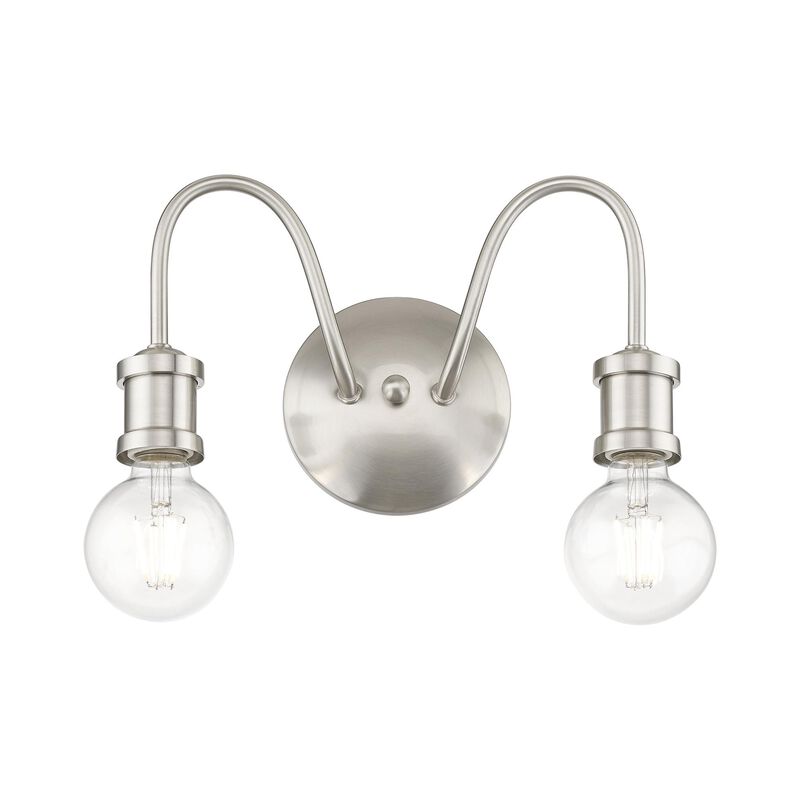 Lansdale 13 Inch 2 Light Bath Vanity Light by Livex Lighting
