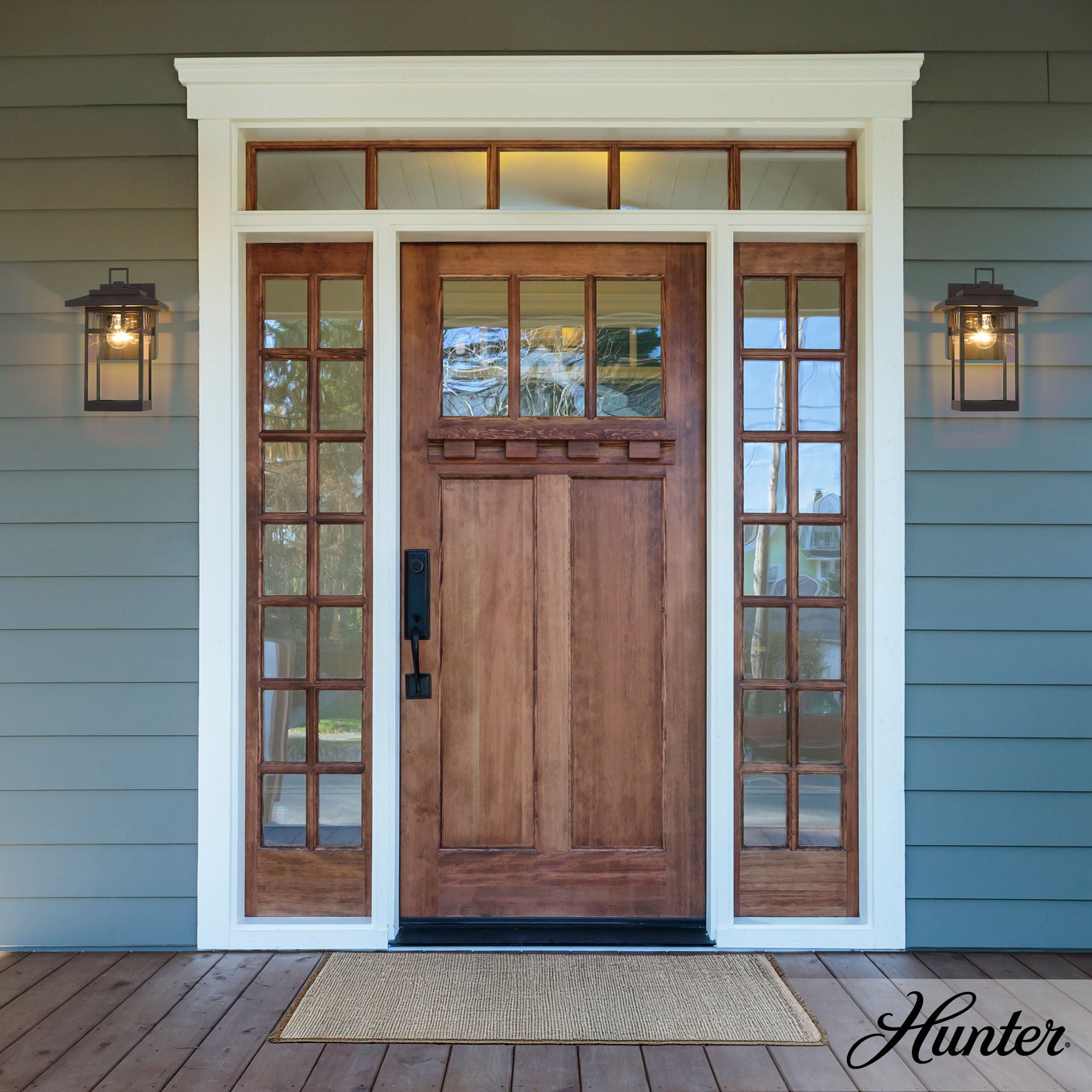 Yancy House 14 Inch Outdoor Wall Light,