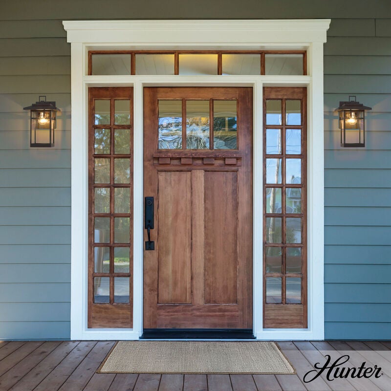 Yancy House 14 Inch Outdoor Wall Light by Hunter Fan